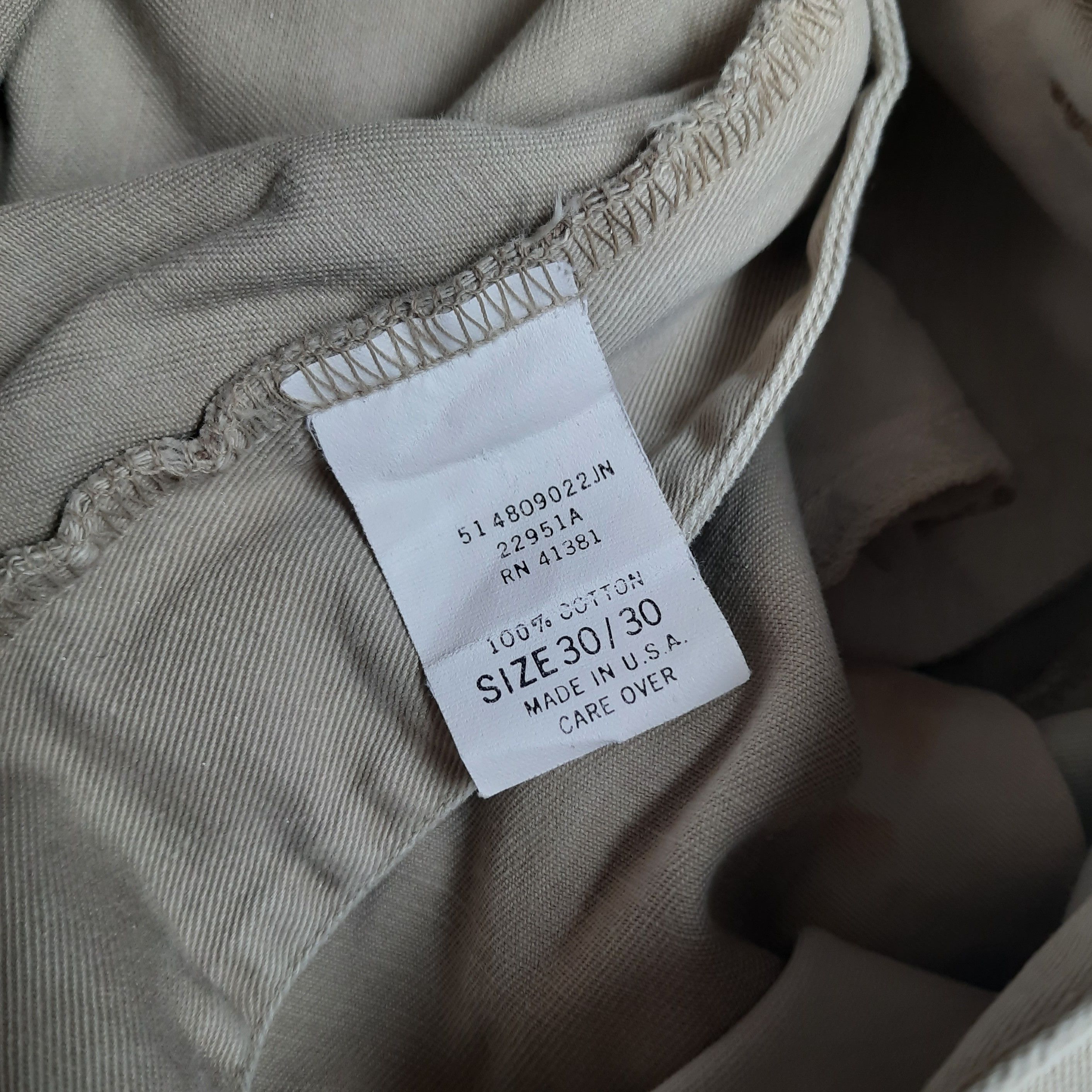 RRL Ralph Lauren Vintage Double RL Chinos Trousers Size US 30 / EU 46 - 8 Thumbnail