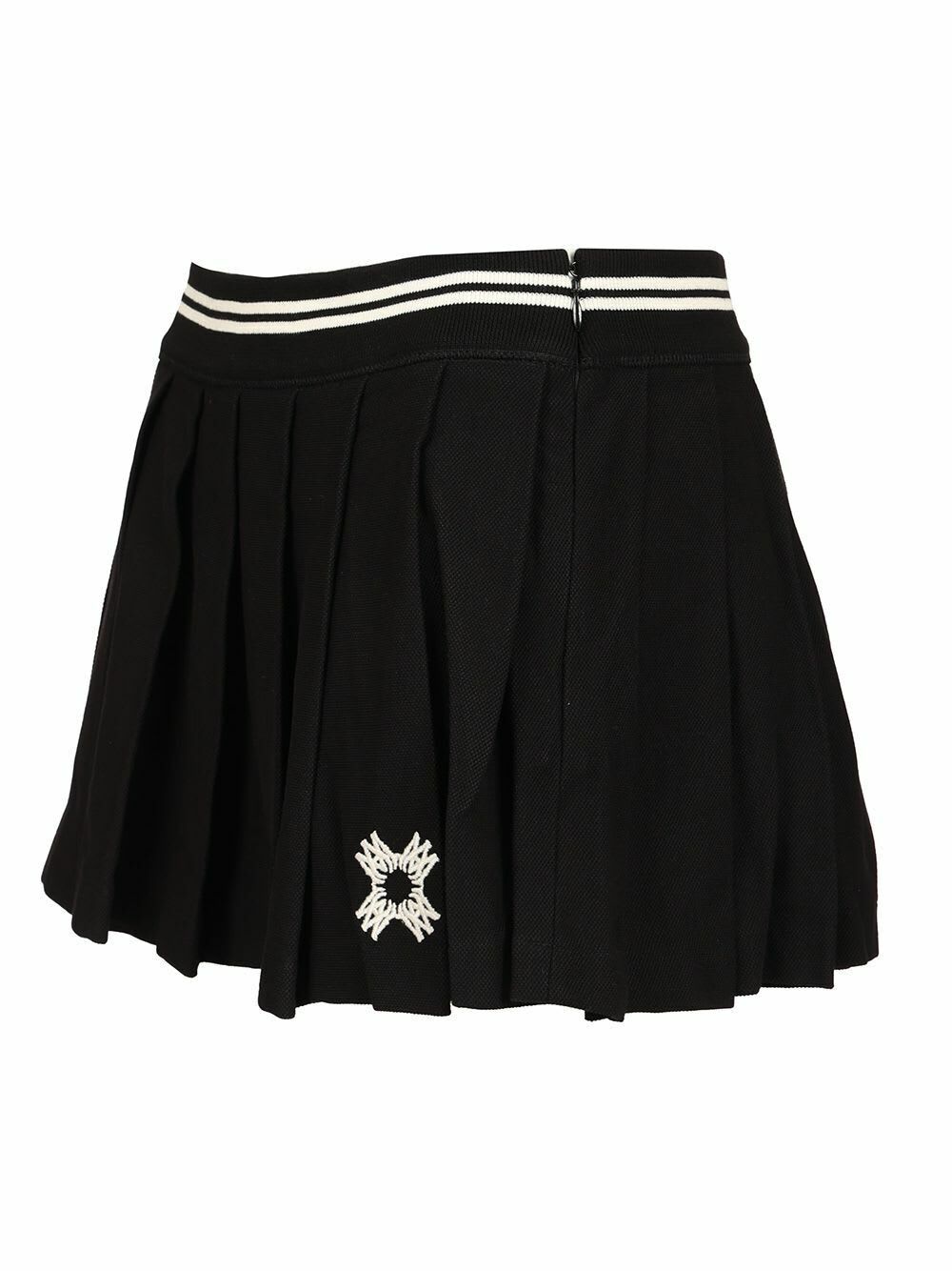 Amiri o1s1wg110126 MA Quad Pleated Mini Skirt in Black Size 26" / US 2 / IT 38 - 3 Thumbnail