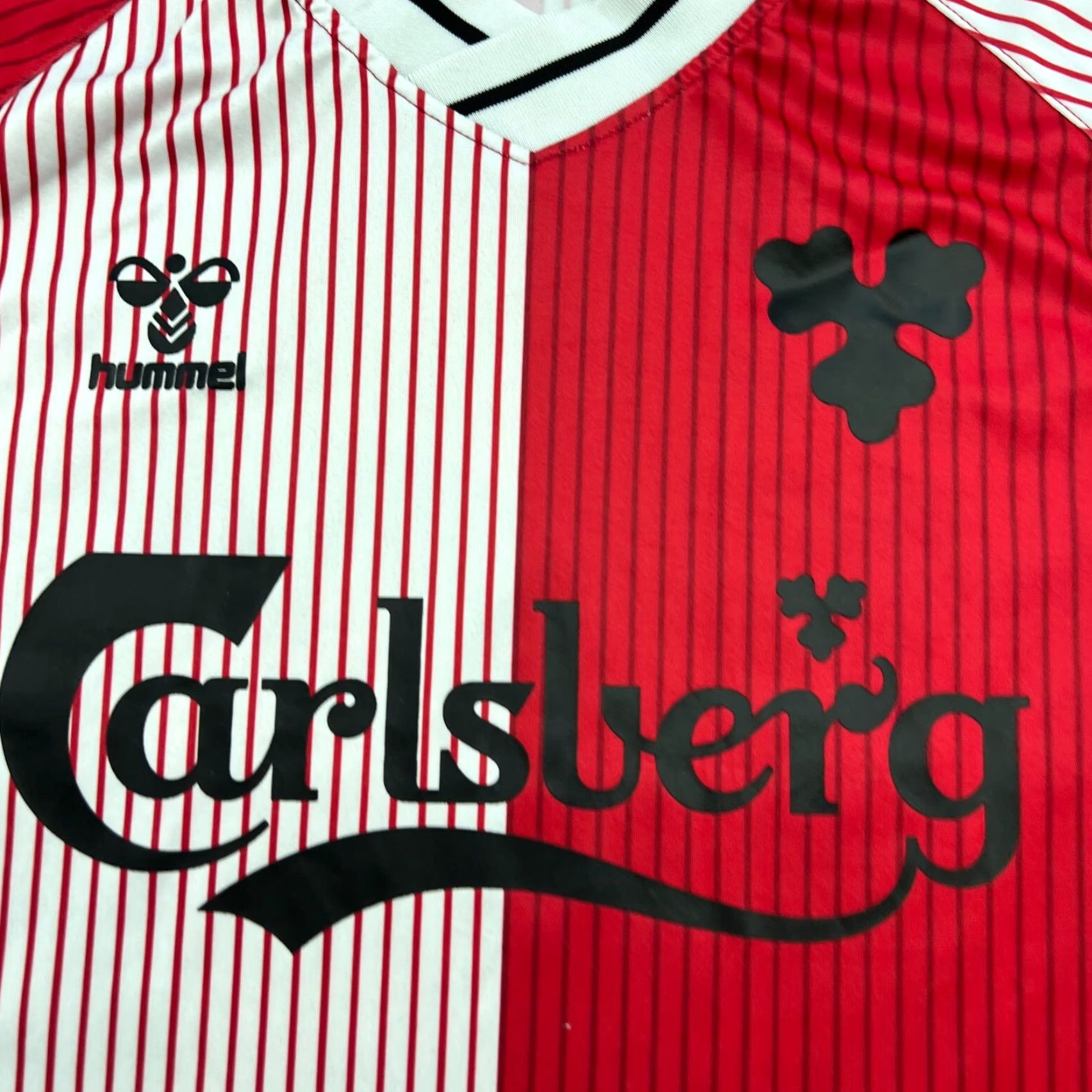 Hummel Hummel Denmark Jersey Football Medium M Multicolor 1986 10 Elkjaer #10 Retro Jersey Sports Shirt Mens Size US M / EU 48-50 / 2 - 5 Thumbnail