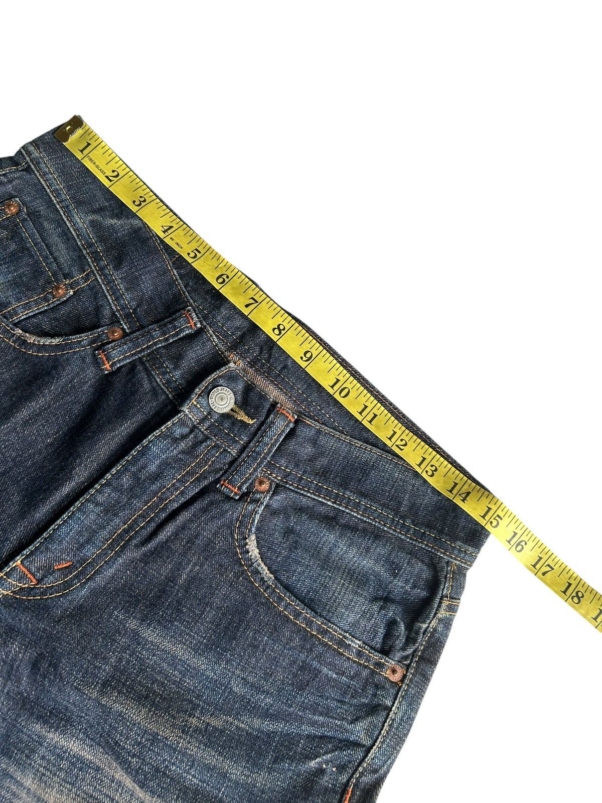 Japanese Brand × Kapital × Vintage Flare GLHEART Rusty limited Edition Denim Jeans Size US 30 / EU 46 - 12 Thumbnail