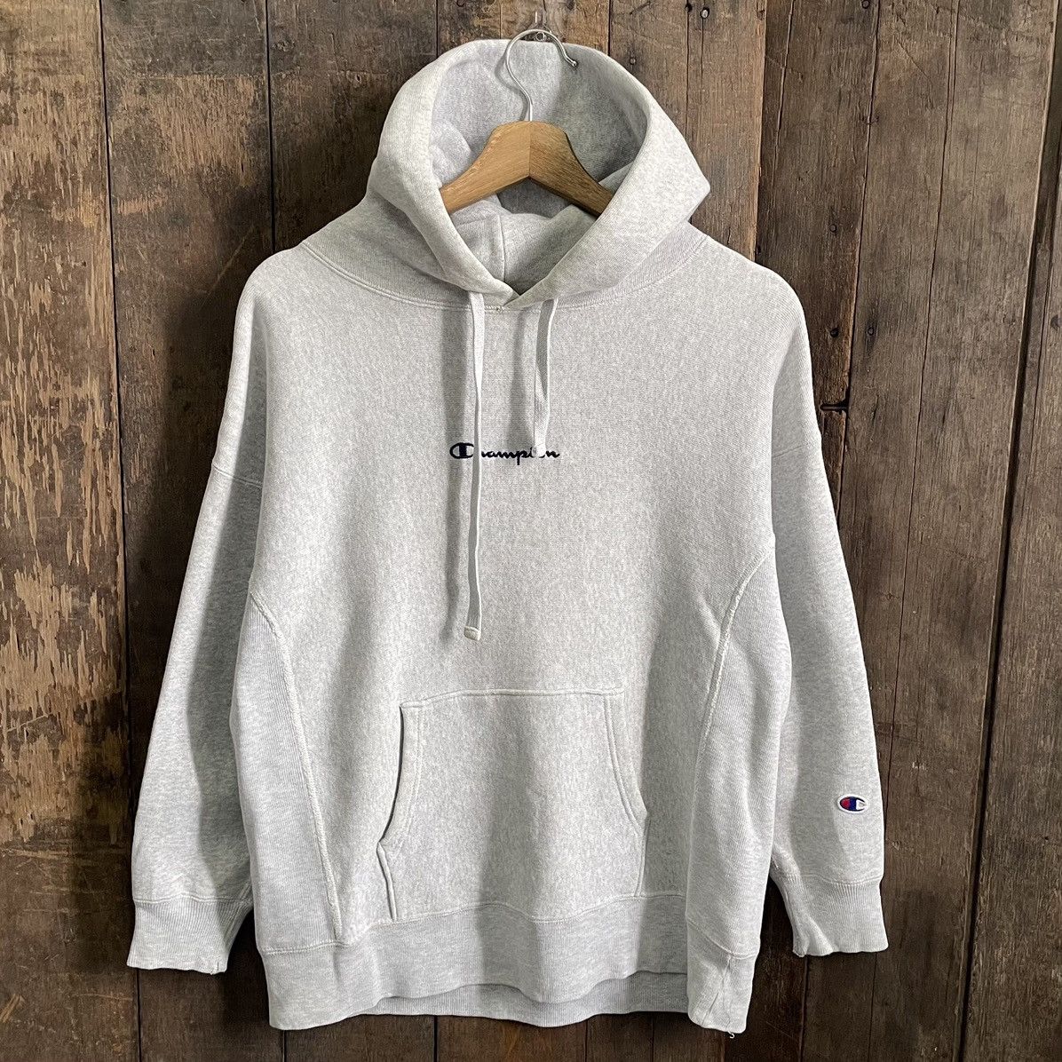 トップス STUSSY x Champion Reverse Weave Hoodie M m32197267529_1.jpg?1746983741