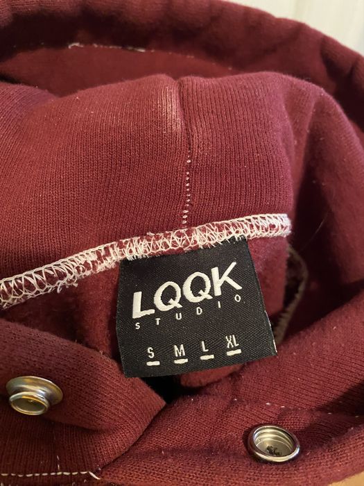 Lqqk Studio Signature Snap Hoodie | Grailed