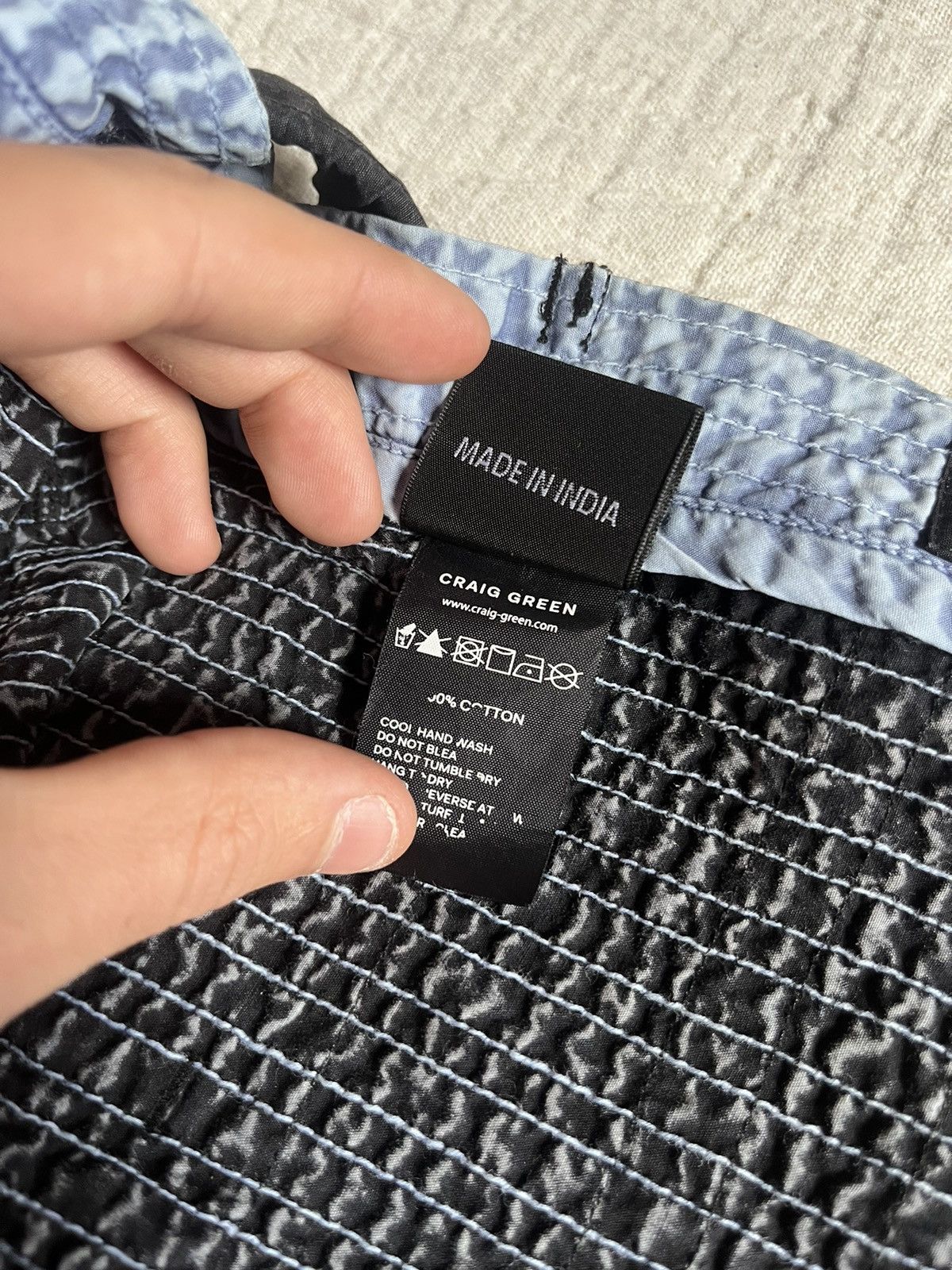 Craig Green Craig Green Quilted Acid-Washed Vest – Runway Piece (FW19) Size US M / EU 48-50 / 2 - 8 Thumbnail