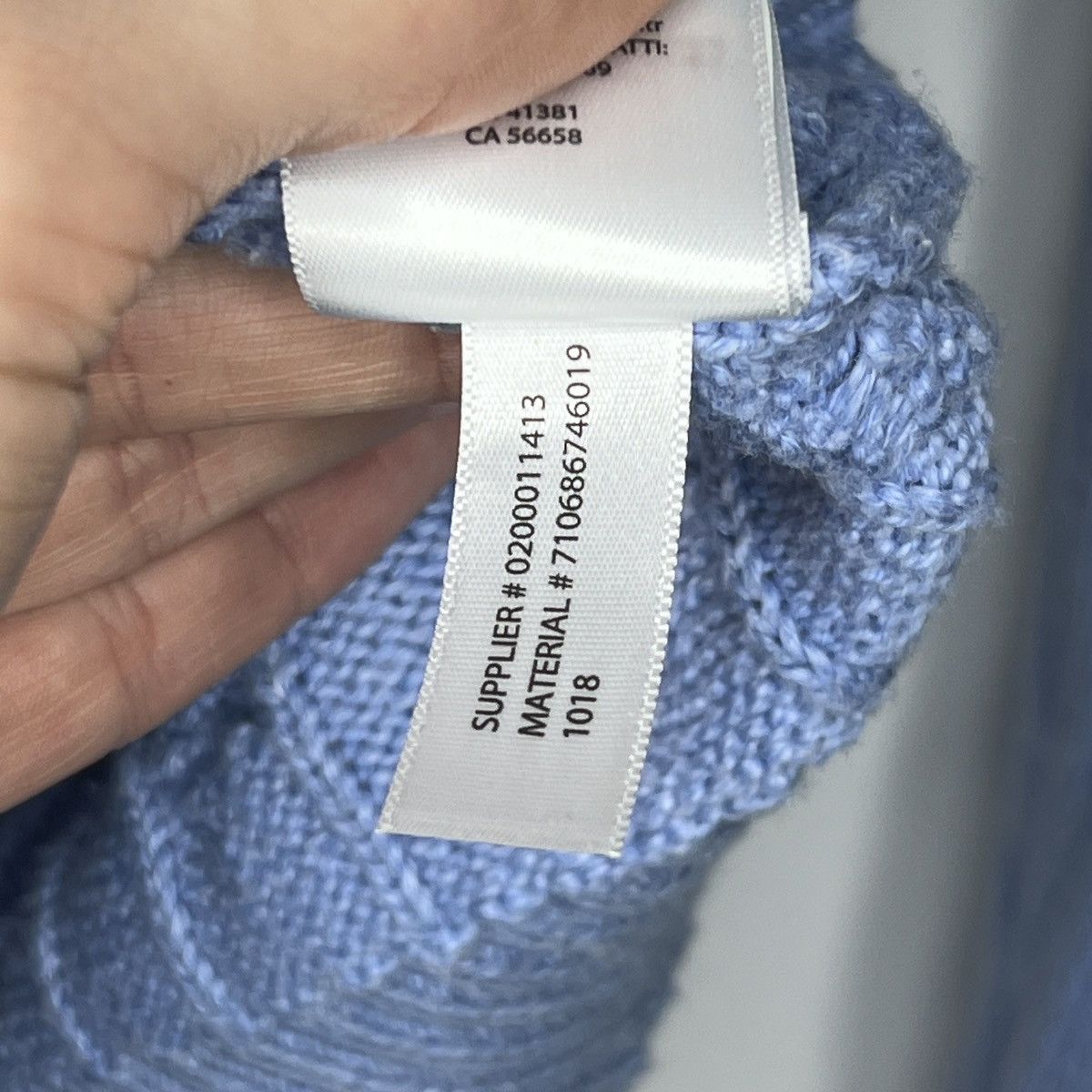 Polo Ralph Lauren × Ralph Lauren Polo Ralph Lauren Sweater Jumper Cable Knitwear Baby Blue Size US L / EU 52-54 / 3 - 8 Thumbnail