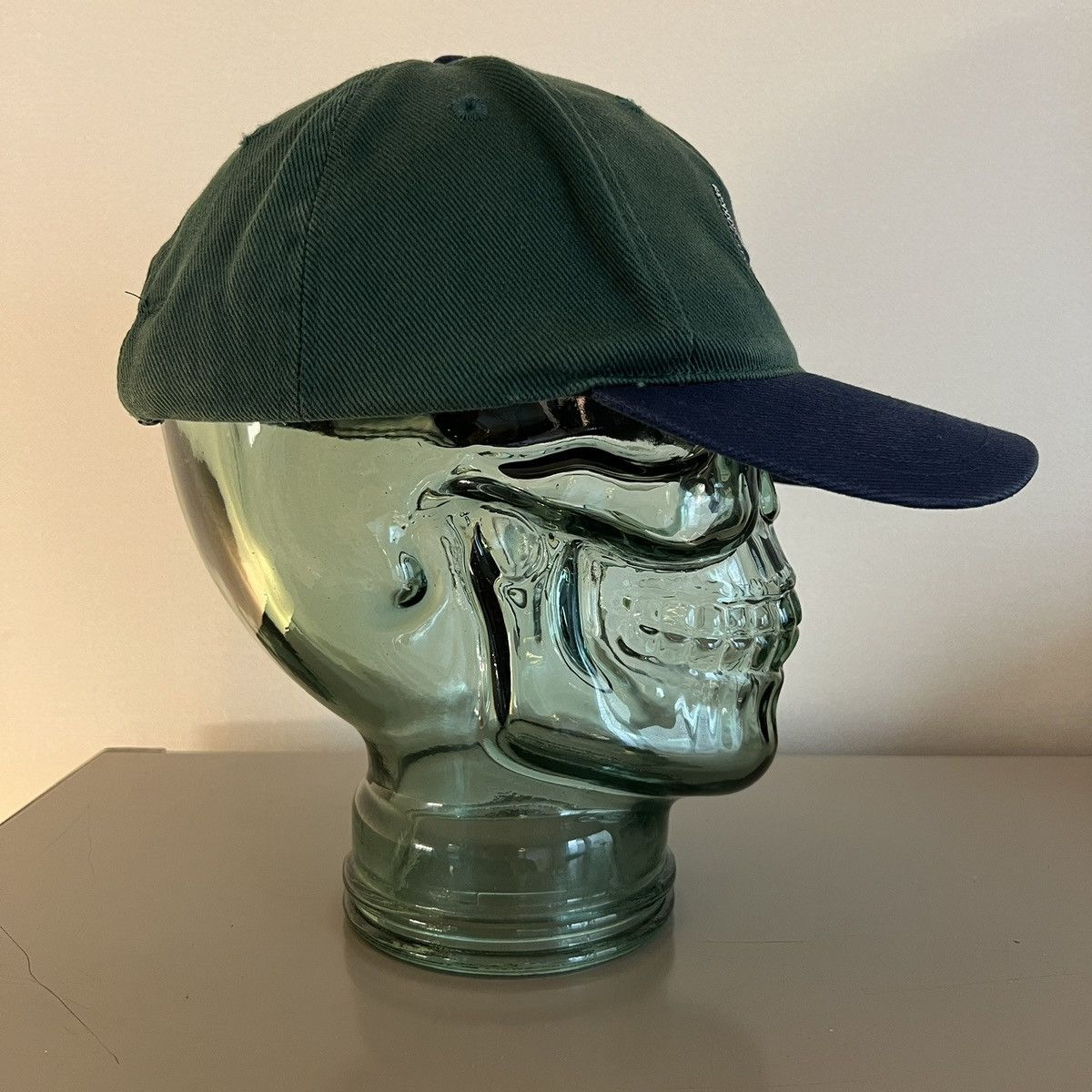Nike Vintage 90s Nike Swoosh Applique Cap Size ONE SIZE - 9 Thumbnail