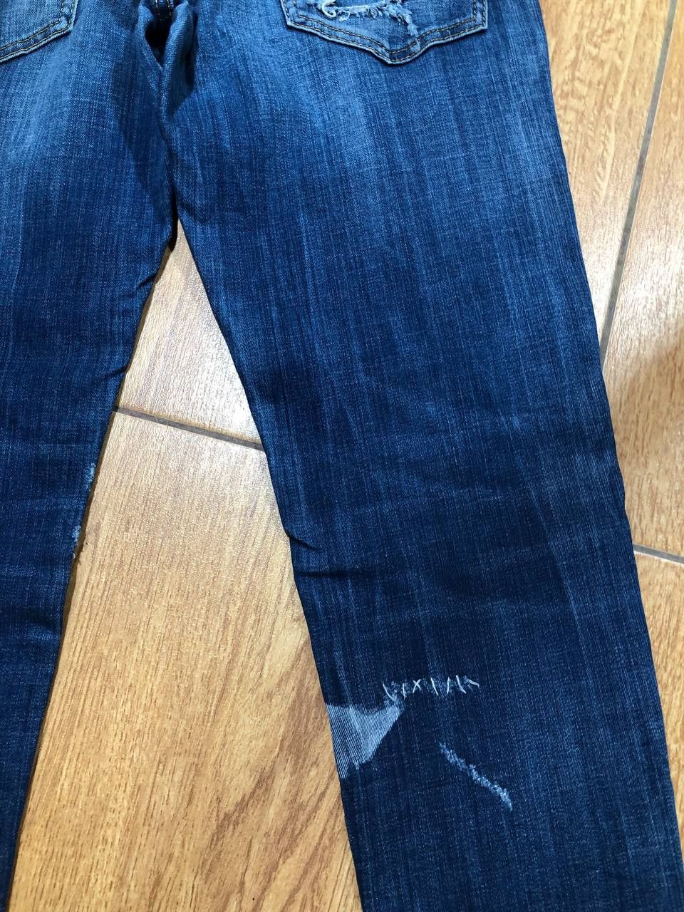 Dsquared2 Luxury Dsquared2 Y2K Distressed Designer Jeans Size US 36 / EU 52 - 20 Thumbnail