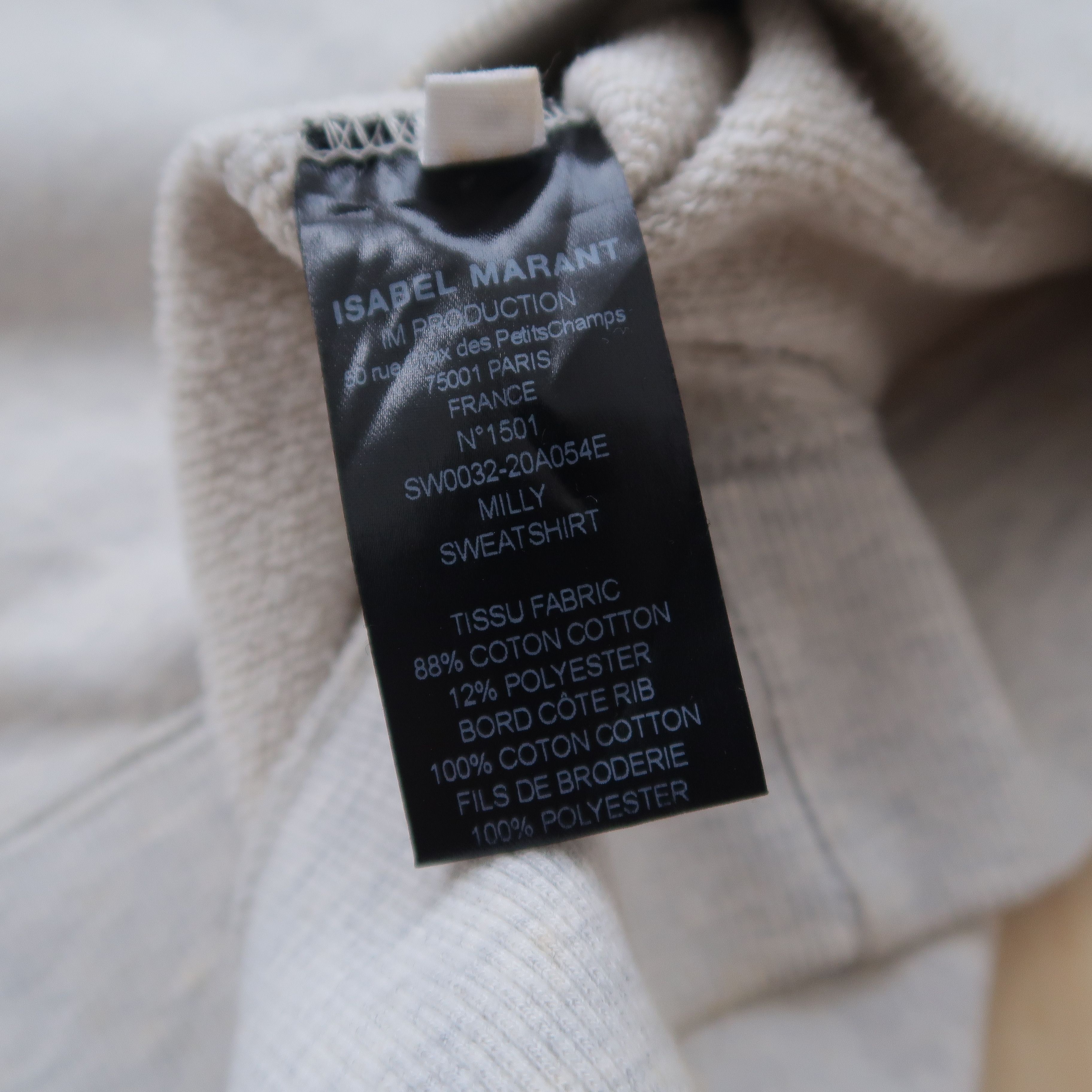 Isabel Marant 2000s Isabel Marant Towel Logo Sweatshirt Size US S / EU 44-46 / 1 - 11 Thumbnail