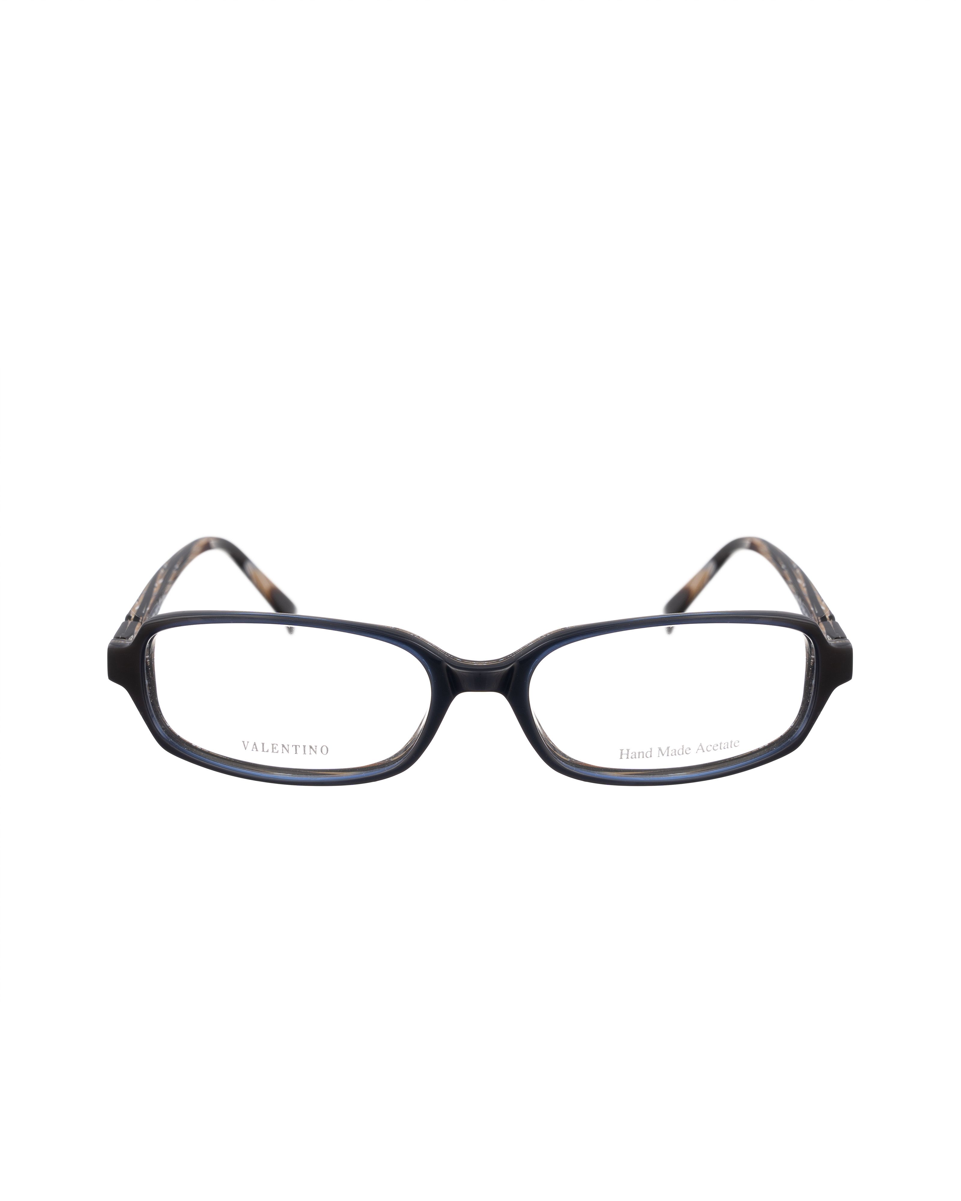 Valentino Valentino 00s Black Navy Retro Glasses Size ONE SIZE - 1 Thumbnail
