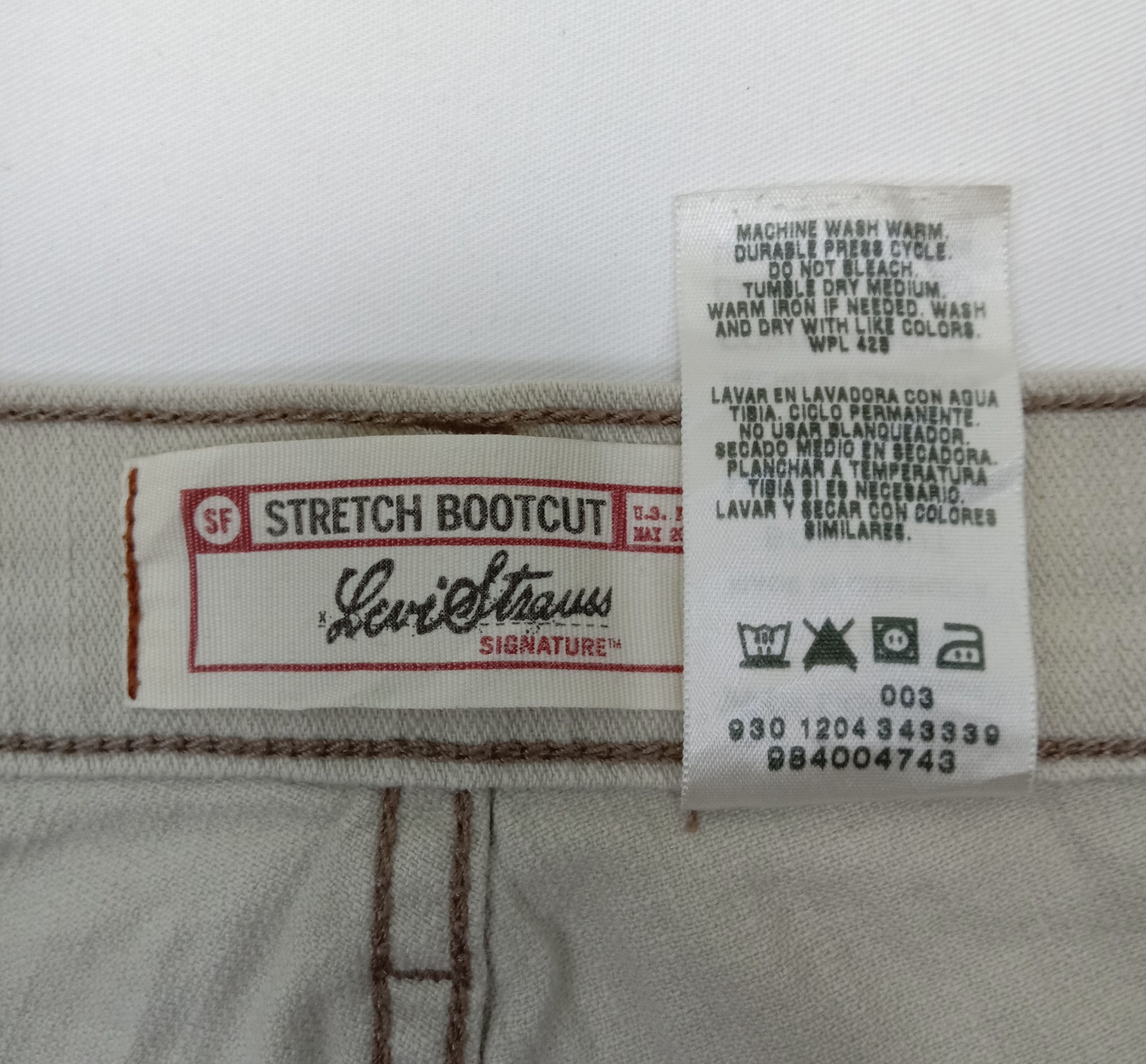 Levi's Vintage Levi's Signatures Flare Jeans Stretch Bootcut Denim Size US 33 - 10 Thumbnail