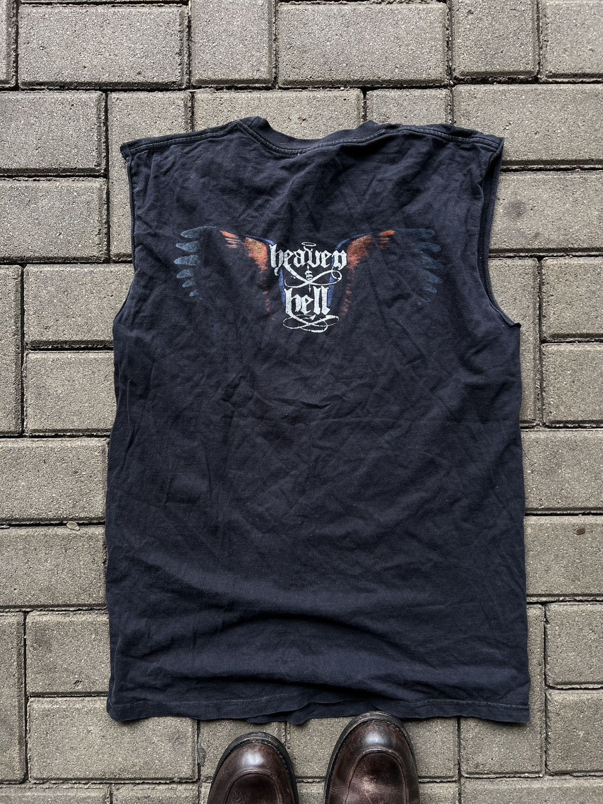 Black Sabbath Vintage Black Sabbath „Heaven And Hell” Sleeveless T-Shirt Size US M / EU 48-50 / 2 - 2 Thumbnail