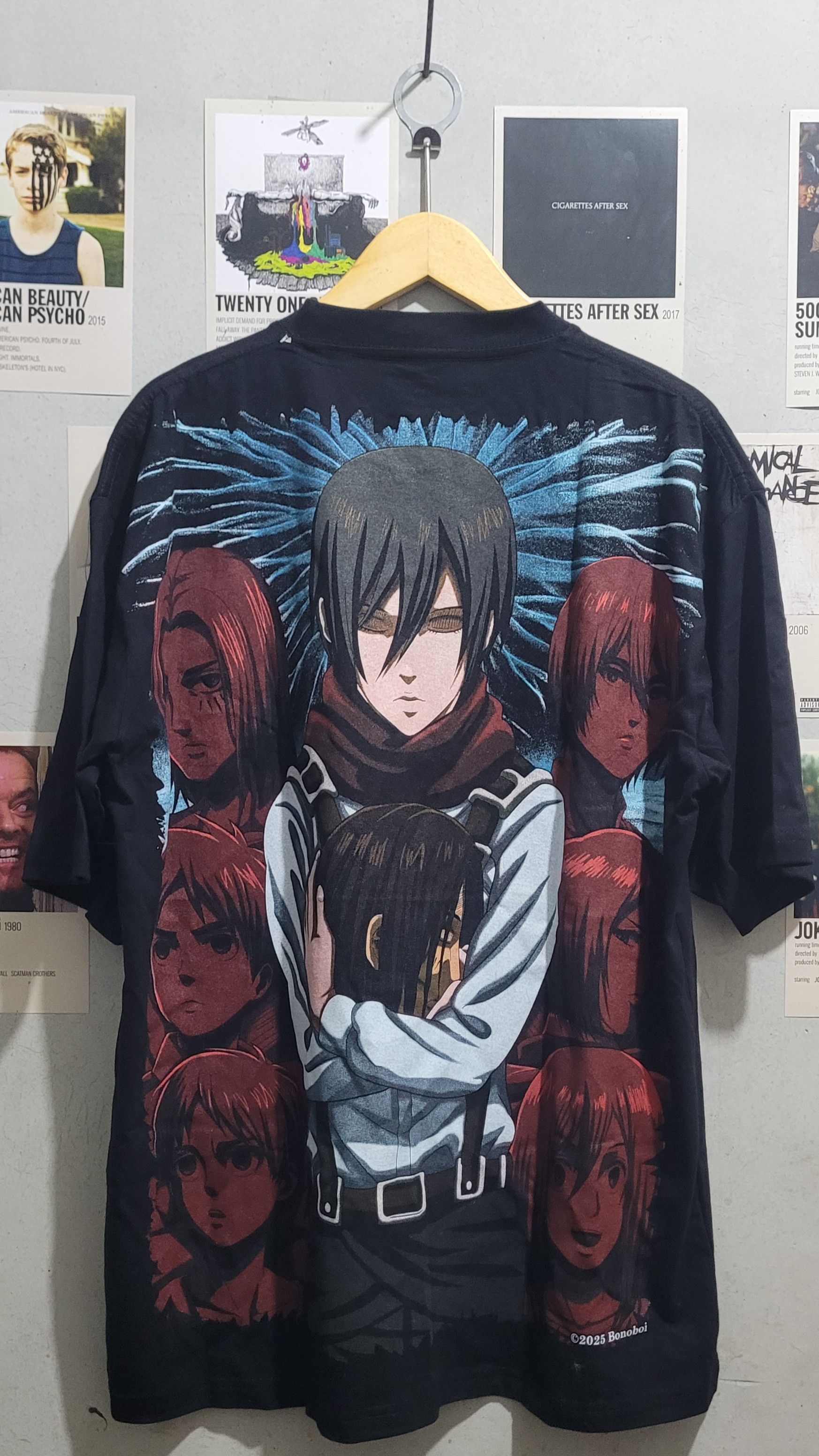 Anime Mikasa & Eren AOT The Last War Rumbling Size US XL / EU 56 / 4 - 2 Thumbnail