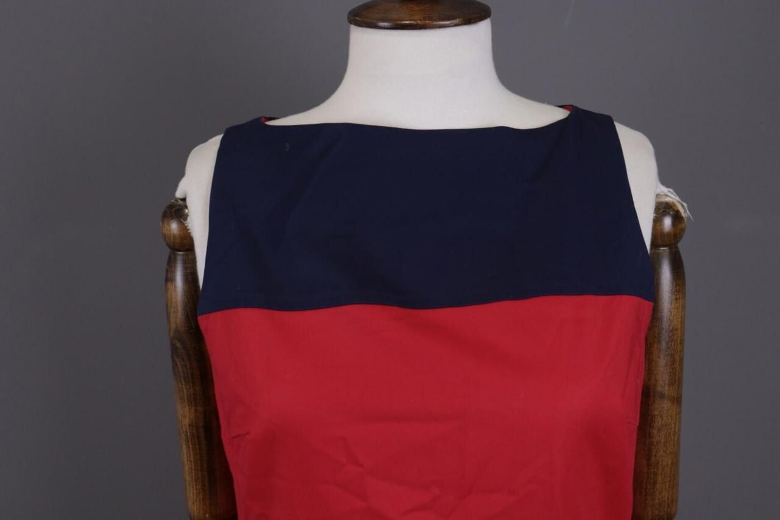 Lauren Ralph Lauren Lauren Ralph Lauren Red Sleeveless A-Line Tank Short Dress 8 Size M / US 6-8 / IT 42-44 - 3 Thumbnail