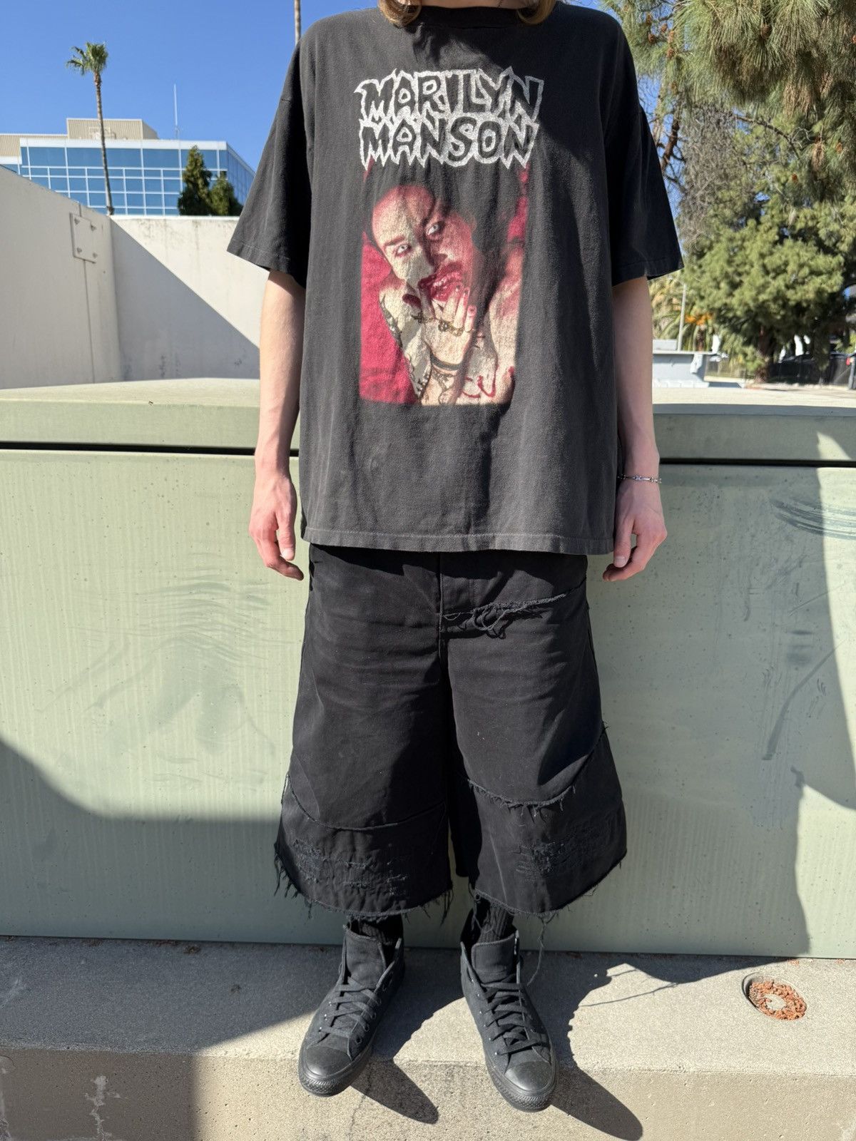 Marilyn Manson Vintage Marilyn Manson God of fuck Size US XL / EU 56 / 4 - 5 Thumbnail