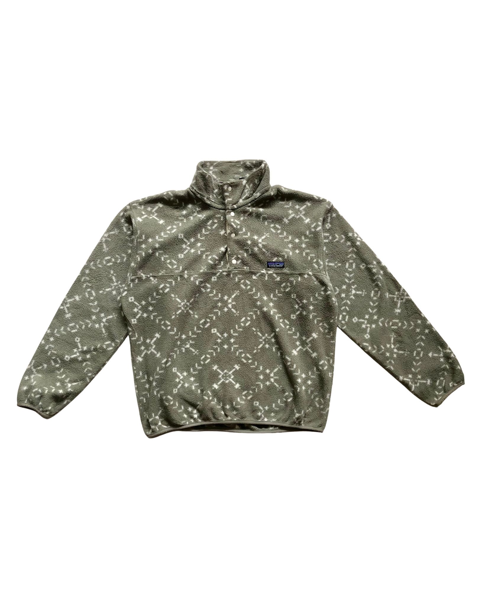 Patagonia Vintage Patagonia Chaparral Sage Green 1994 Synchilla Size US M / EU 48-50 / 2 - 1 Thumbnail