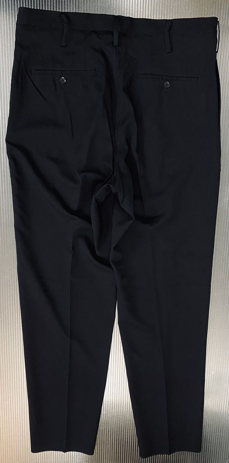 Yohji Yamamoto Yohji Yamamoto 🇯🇵 pour homme Nero dc wool slacks 6 NWT Size US 38 / EU 54 - 12 Thumbnail