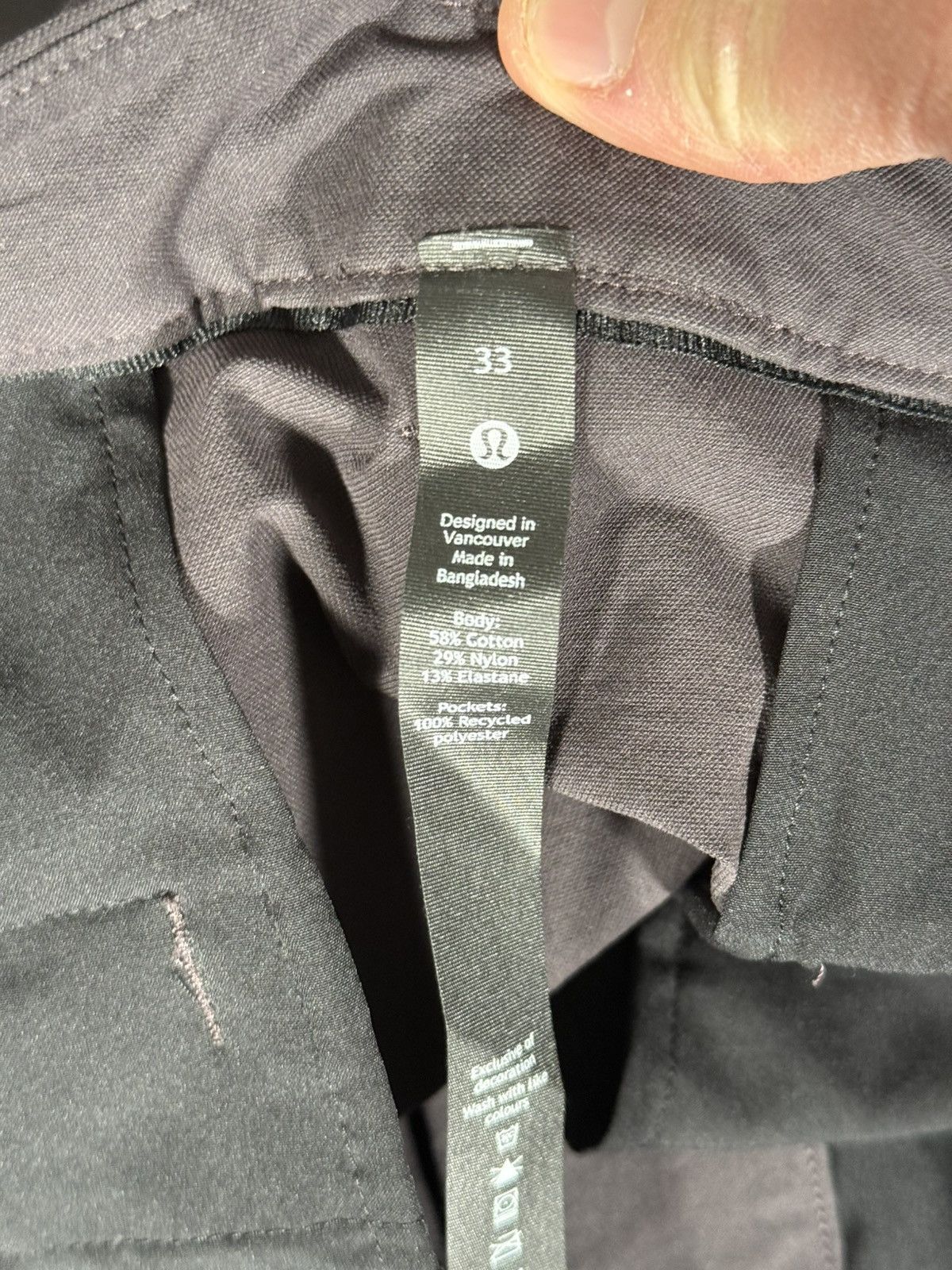 Lululemon Lululemon ABC Charcoal Classic Sport Shorts Size US 33 - 4 Thumbnail
