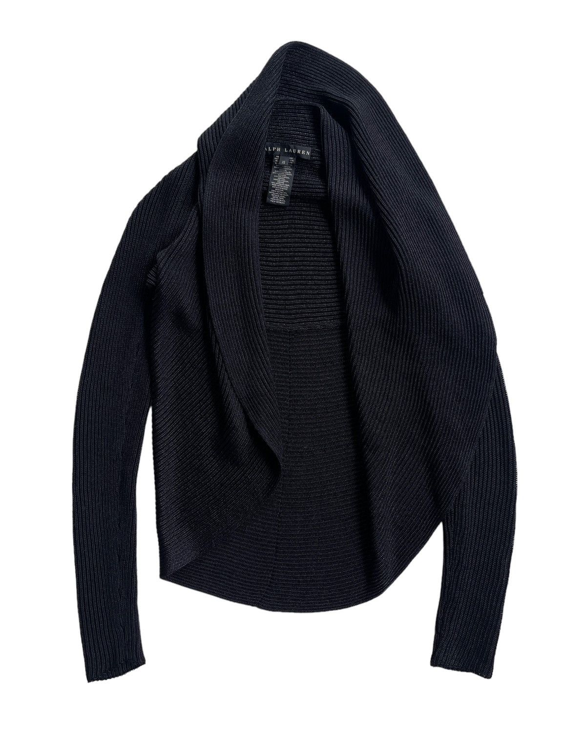 Ralph Lauren RL Black Label Shrug Metallic Fibre Knit Cardigan Size XS / US 0-2 / IT 36-38 - 6 Thumbnail