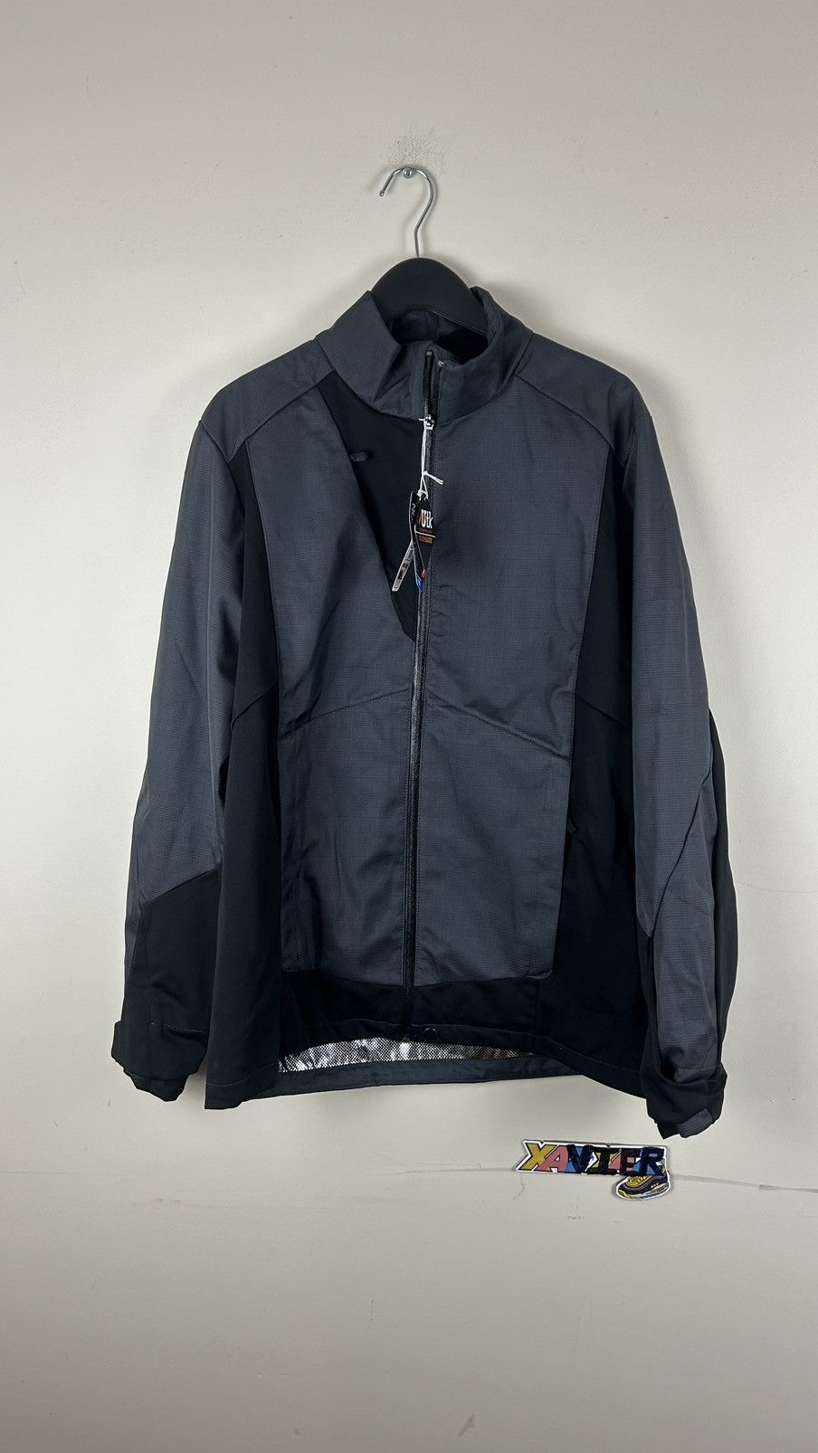 Vintage Soft Shell Jacket Large Man Charcoal Size US L / EU 52-54 / 3 - 1 Thumbnail