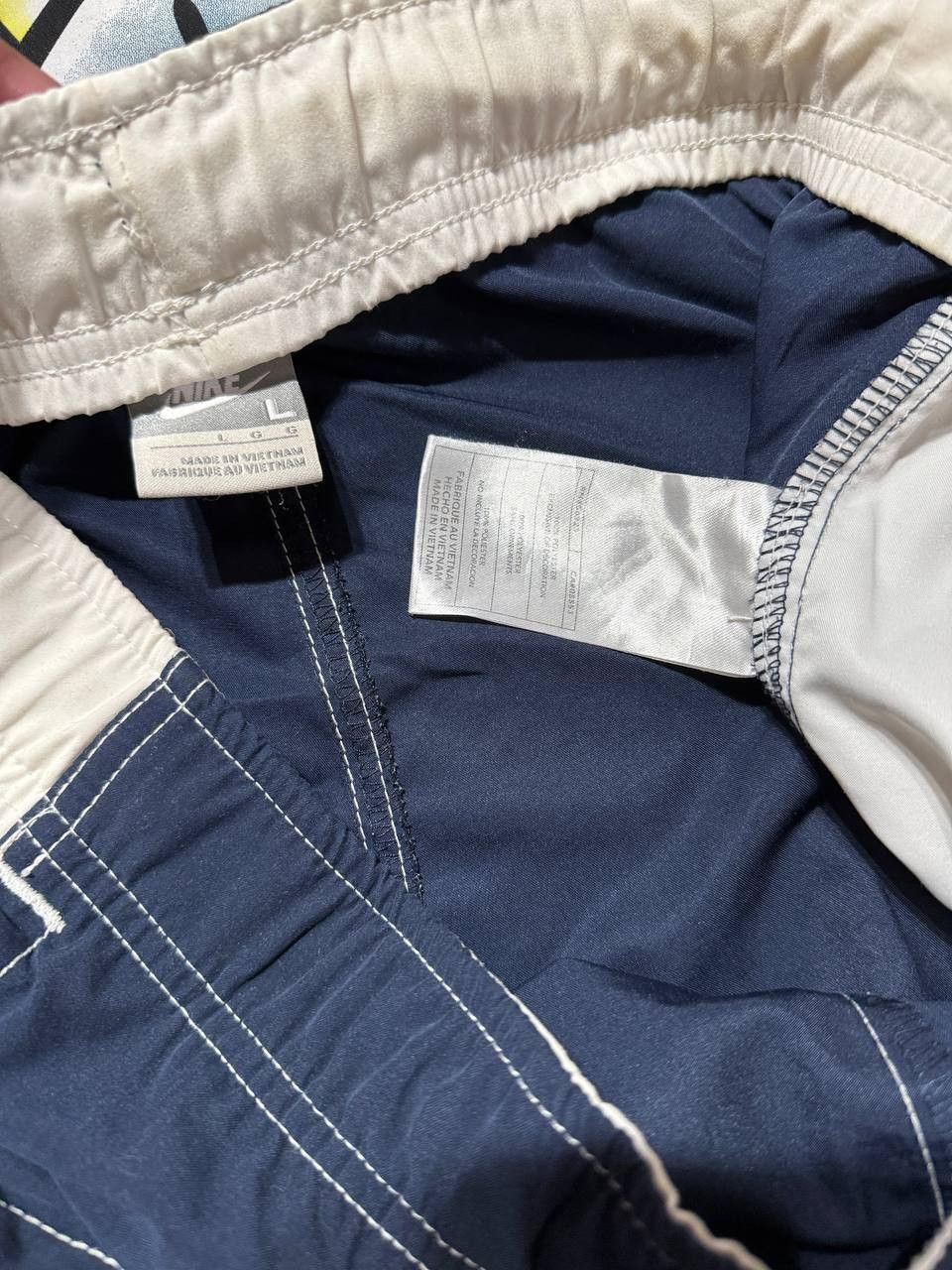 Nike Vintage Nike Cargo shorts in blue Size L Size US 36 / EU 52 - 3 Thumbnail