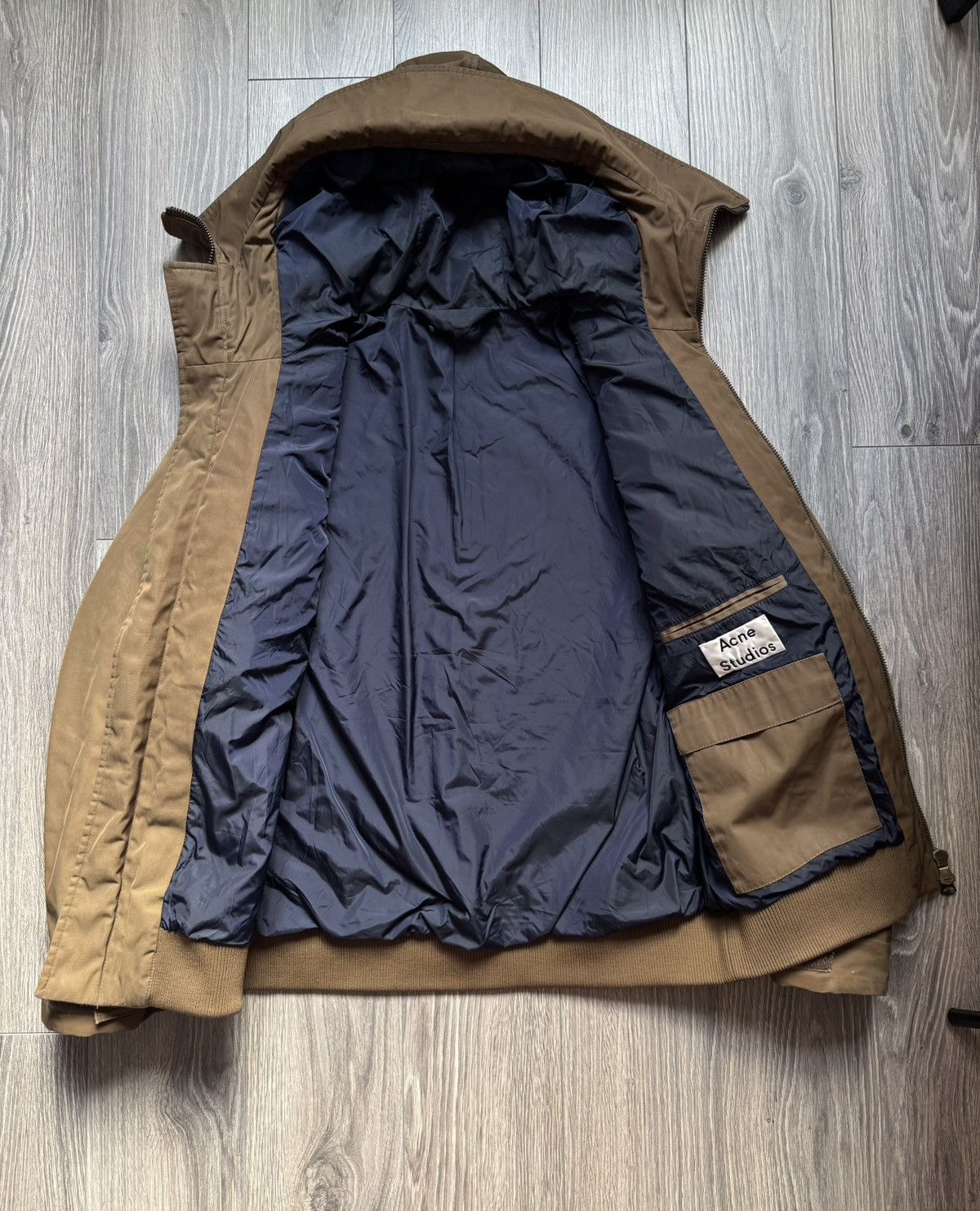 Acne Studios Acne Studios Portland FW16 hooded jacket in Brown 48 Size US M / EU 48-50 / 2 - 4 Thumbnail