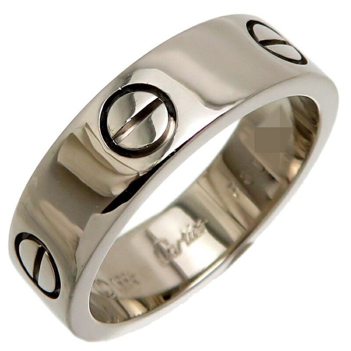 Cartier CARTIER 55 750WG Love Women s Men s Ring B4084700 750