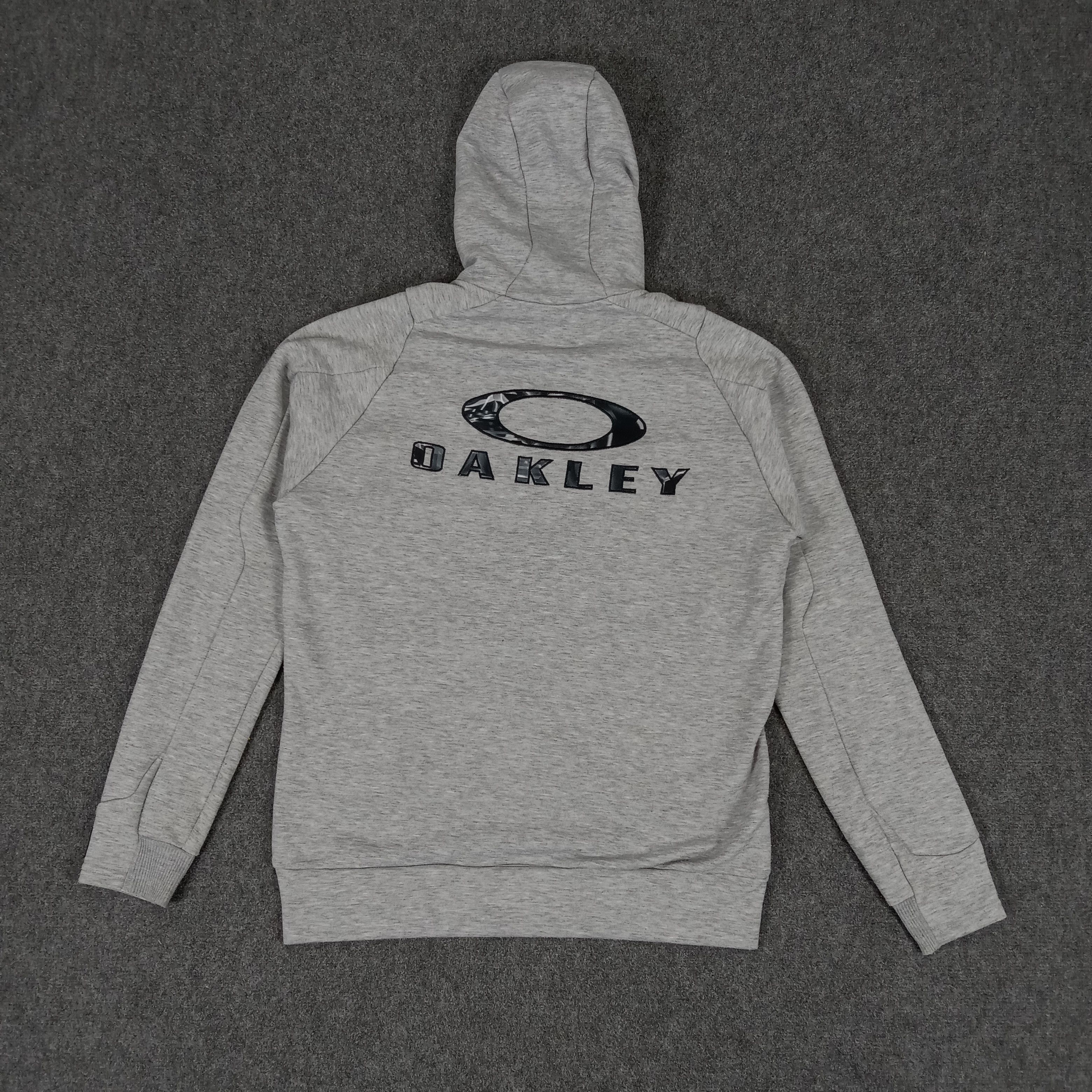 Oakley × Vintage OAKLEY Camo Logo Utility Style Zipper Hoodie Size US M / EU 48-50 / 2 - 13 Thumbnail