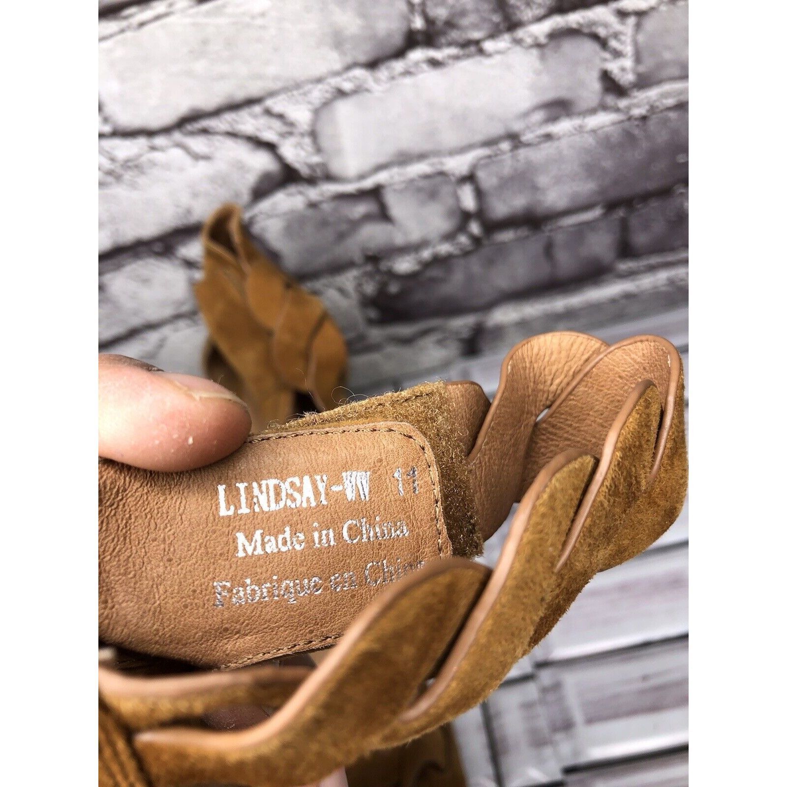 Jeffrey Campbell Jeffrey Campbell Lindsay Brown Suede Leather AnkleStrap Heel Size US 11 / IT 41 - 13 Thumbnail
