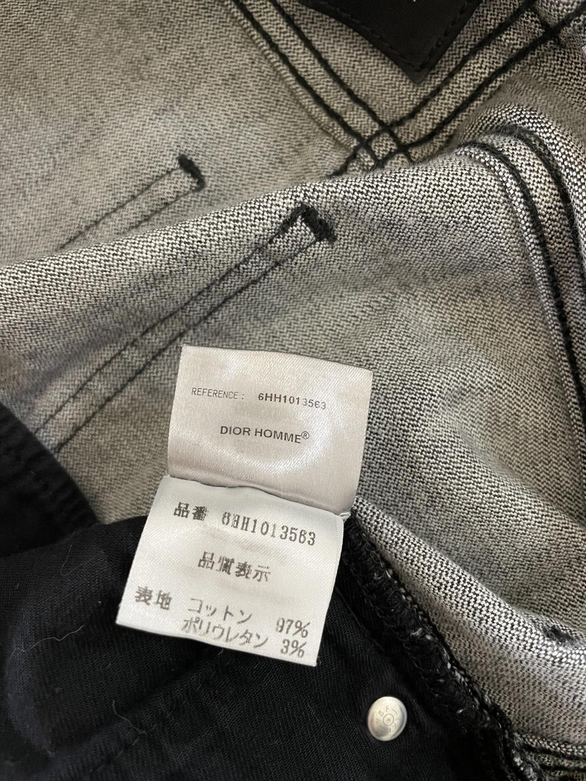 Other Dior Homme Ss06 Grey Wash Denim Size US 29 - 4 Thumbnail