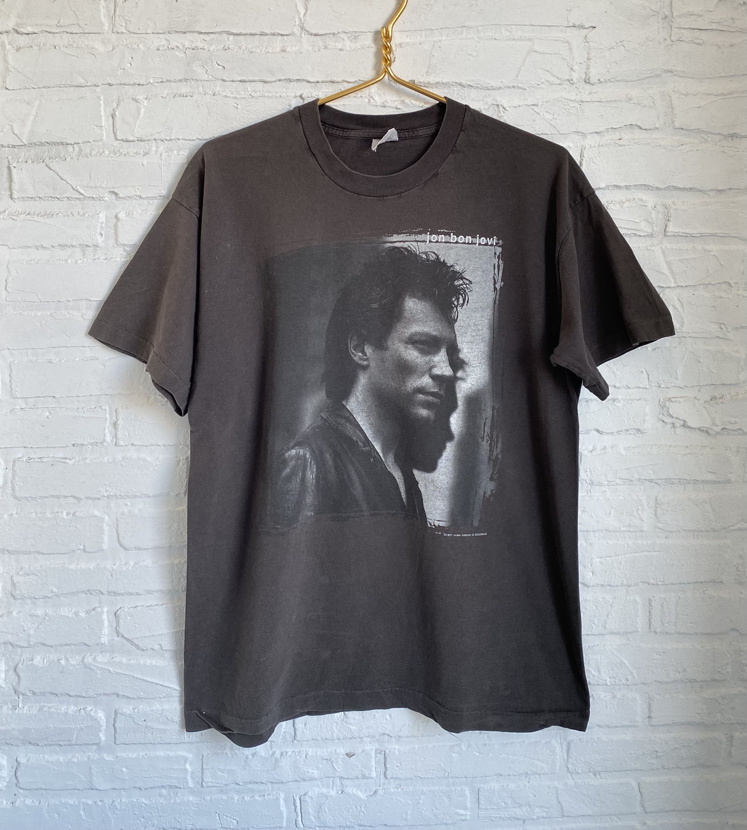 Band Tees × Vintage Vintage 1997 Jon Bon Jovi t-shirt Size US L / EU 52-54 / 3 - 1 Thumbnail