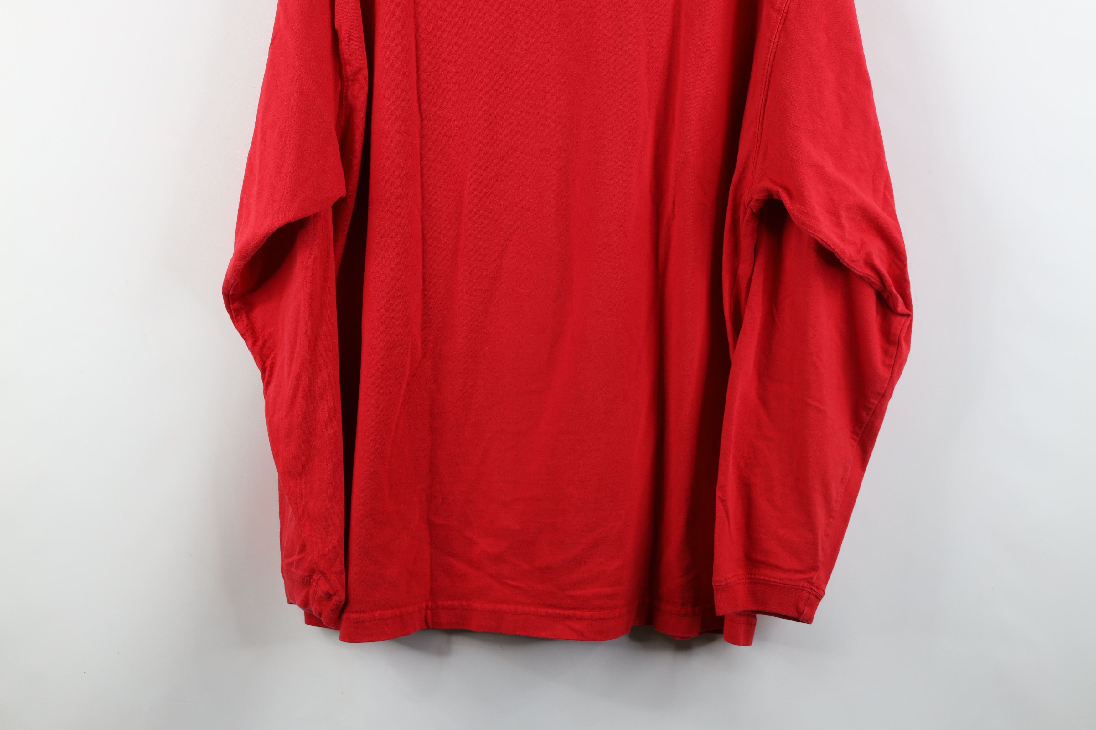 Vintage Vintage 90s State University Mock Neck Long Sleeve T-Shirt Size US L / EU 52-54 / 3 - 11 Thumbnail