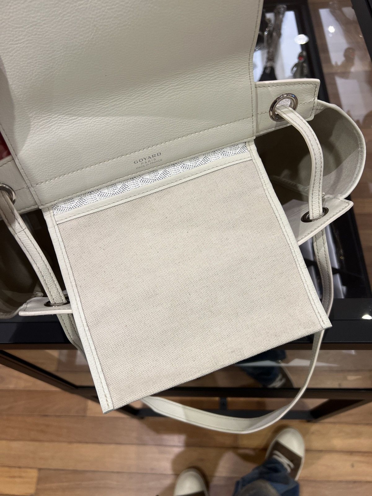 Goyard Goyard Rouette PM Handbag White Size ONE SIZE - 12 Thumbnail