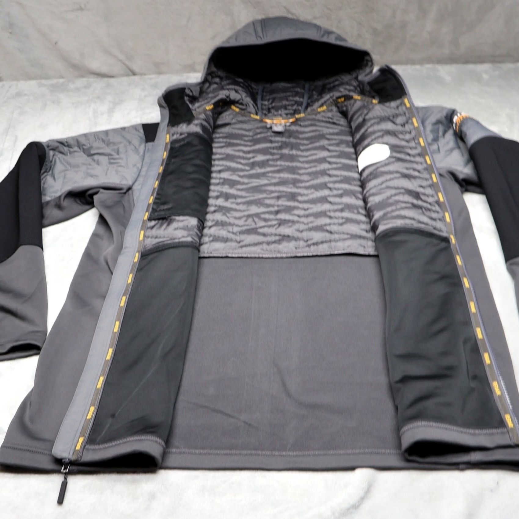 Ariat Ariat Rebar Jacket Mens XLT Grey Full Zip Work LOGO Quilted Soft Shell Pockets Athletic Size US XL / EU 56 / 4 - 6 Thumbnail