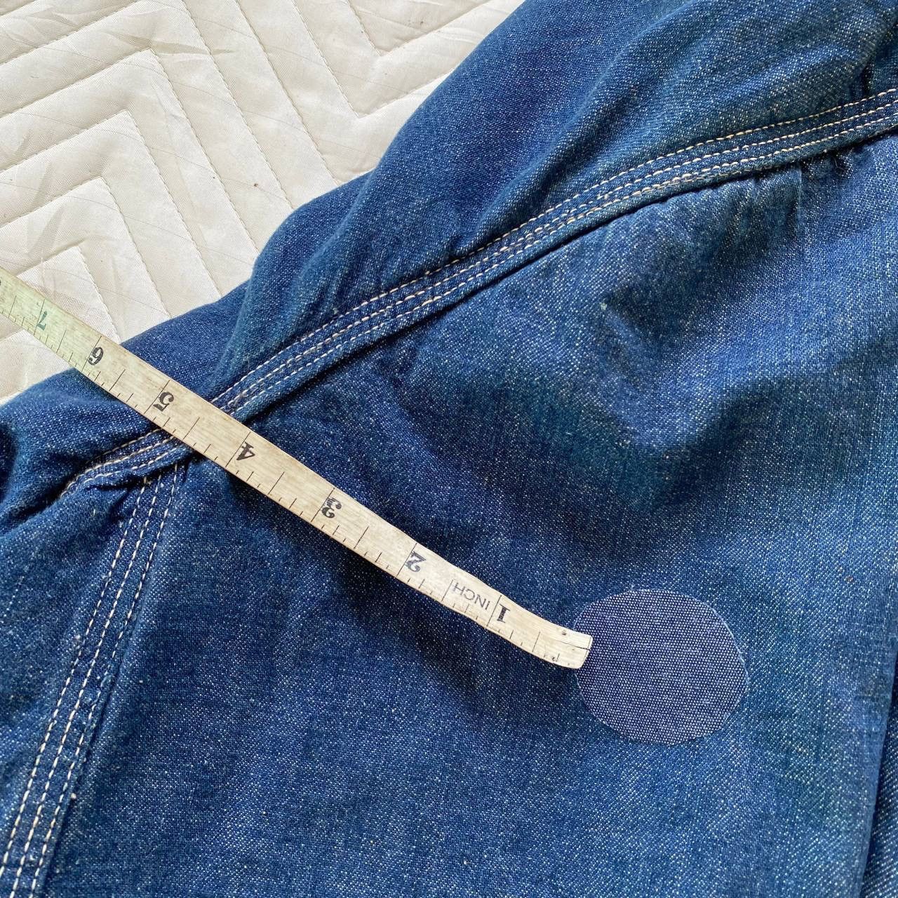 Sears True Vintage 50s Sears Denim Chore Jacket Size US XL / EU 56 / 4 - 14 Thumbnail