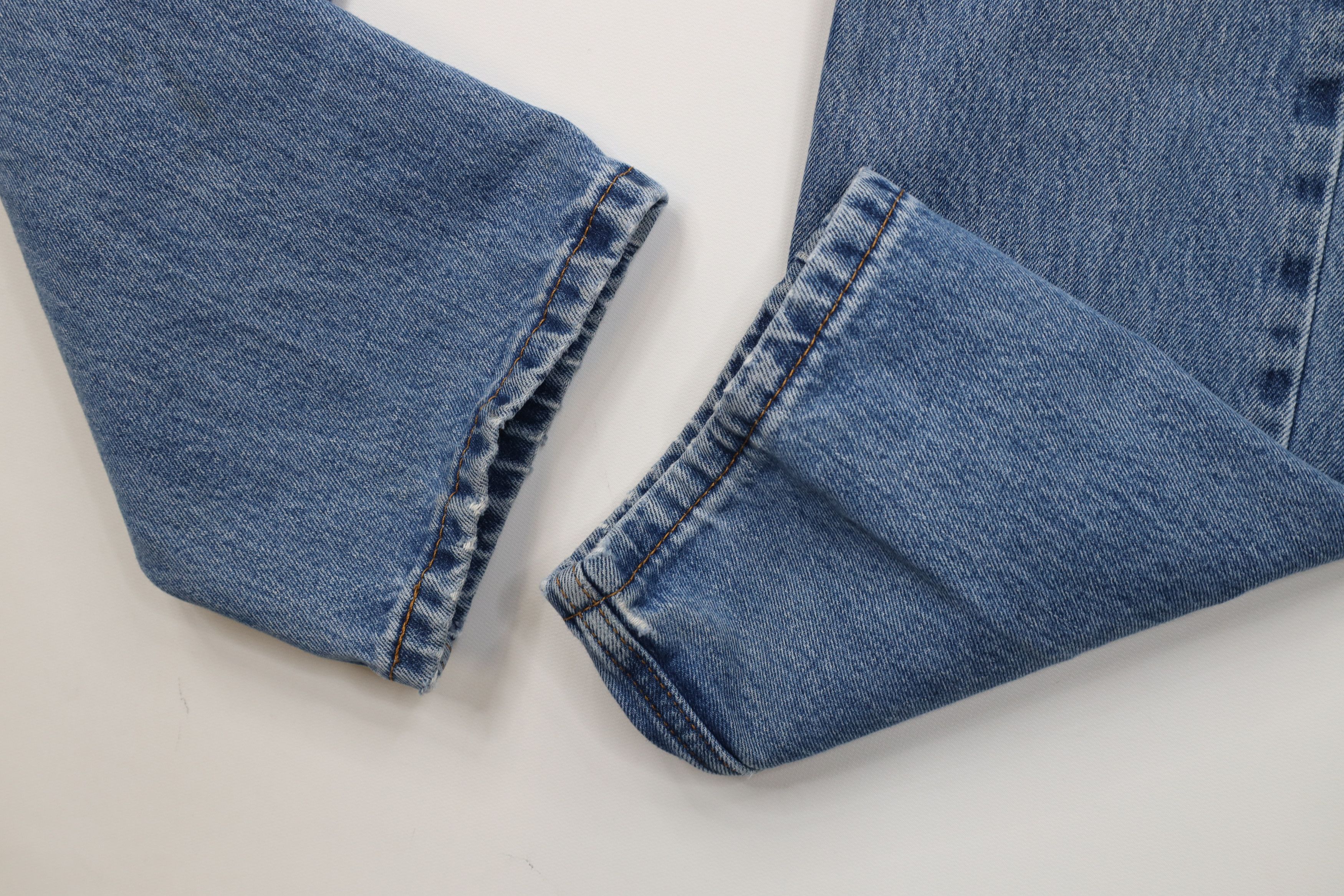 Levi's Vintage Y2K Levis 505 Regular Straight Leg Denim Jeans Blue Size US 30 / EU 46 - 9 Thumbnail