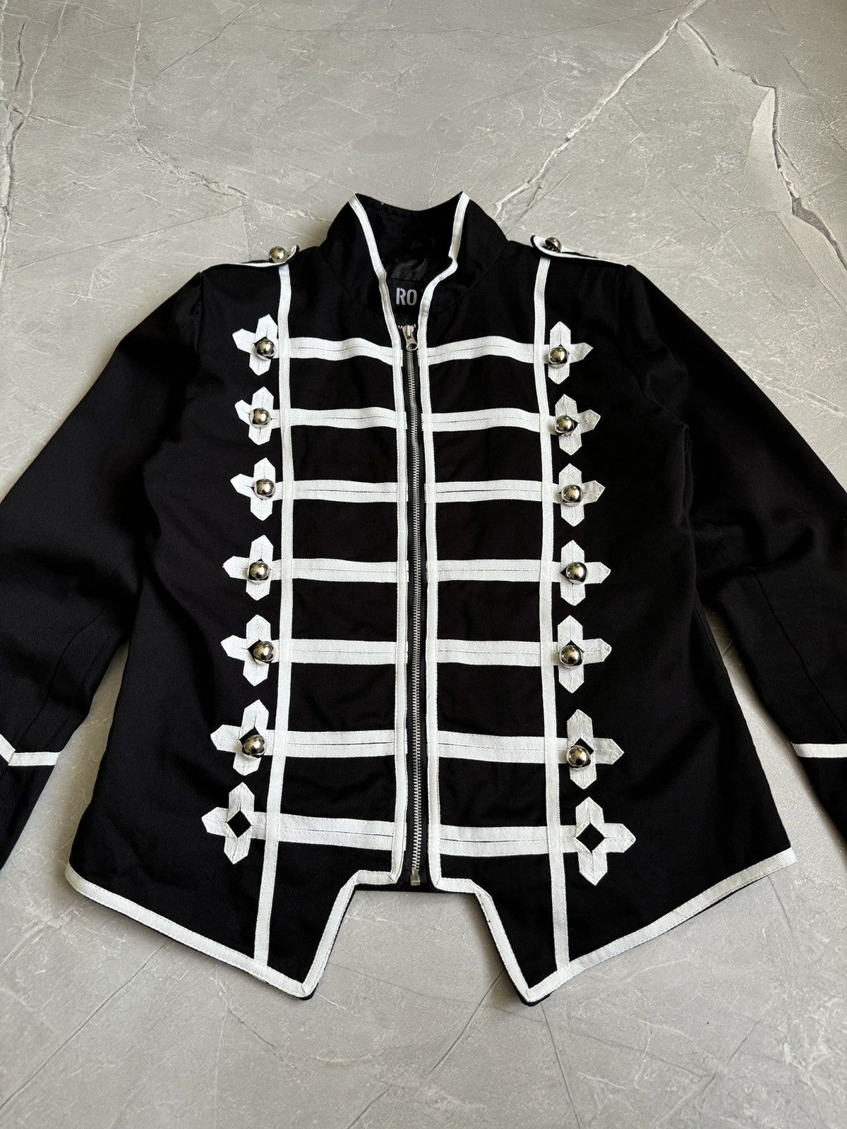 Hysteric Glamour 00s Napoleon Military Hussar Jacket PPFM Balmain Style Y2K Size US XL / EU 56 / 4 - 10 Thumbnail