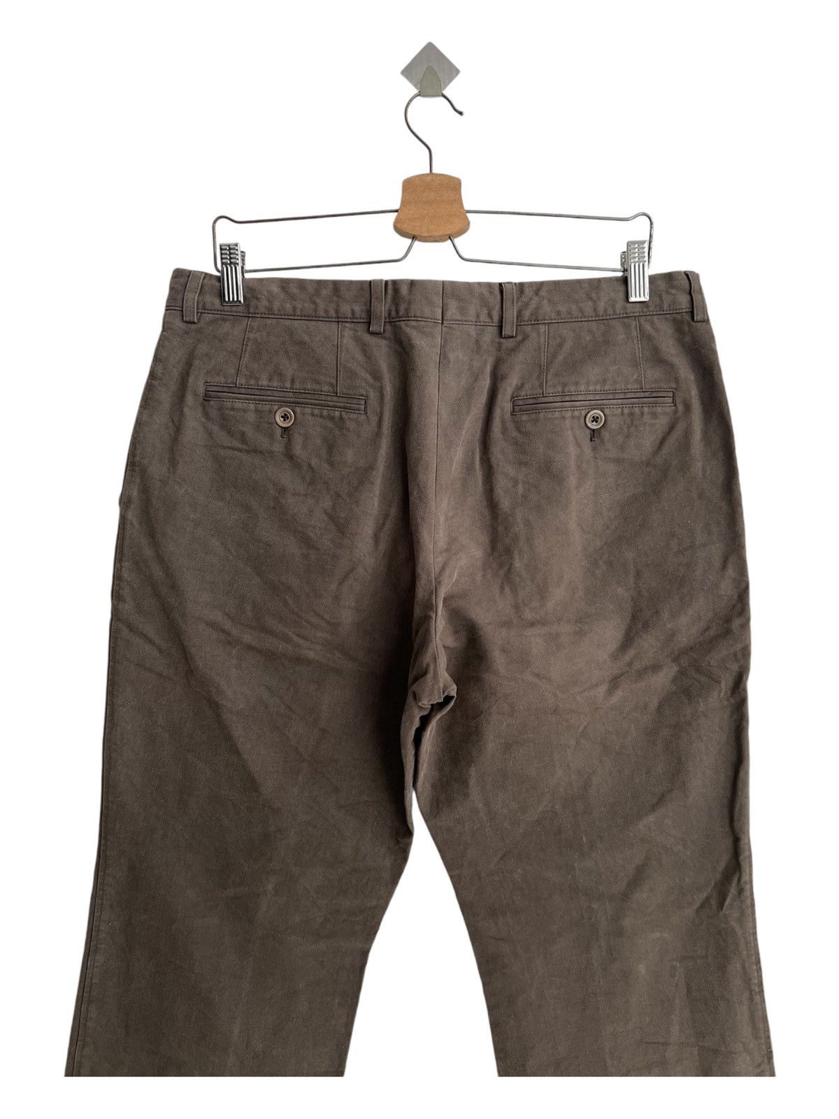 Dries Van Noten Dries van Noten Belgium Baggy Oversized Khaki Pants Size US 34 / EU 50 - 9 Thumbnail