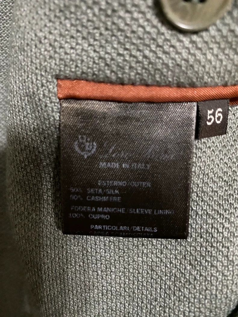 Loro Piana LORO PIANA size56 Cashmere jacket coat Size US XL / EU 56 / 4 - 4 Thumbnail