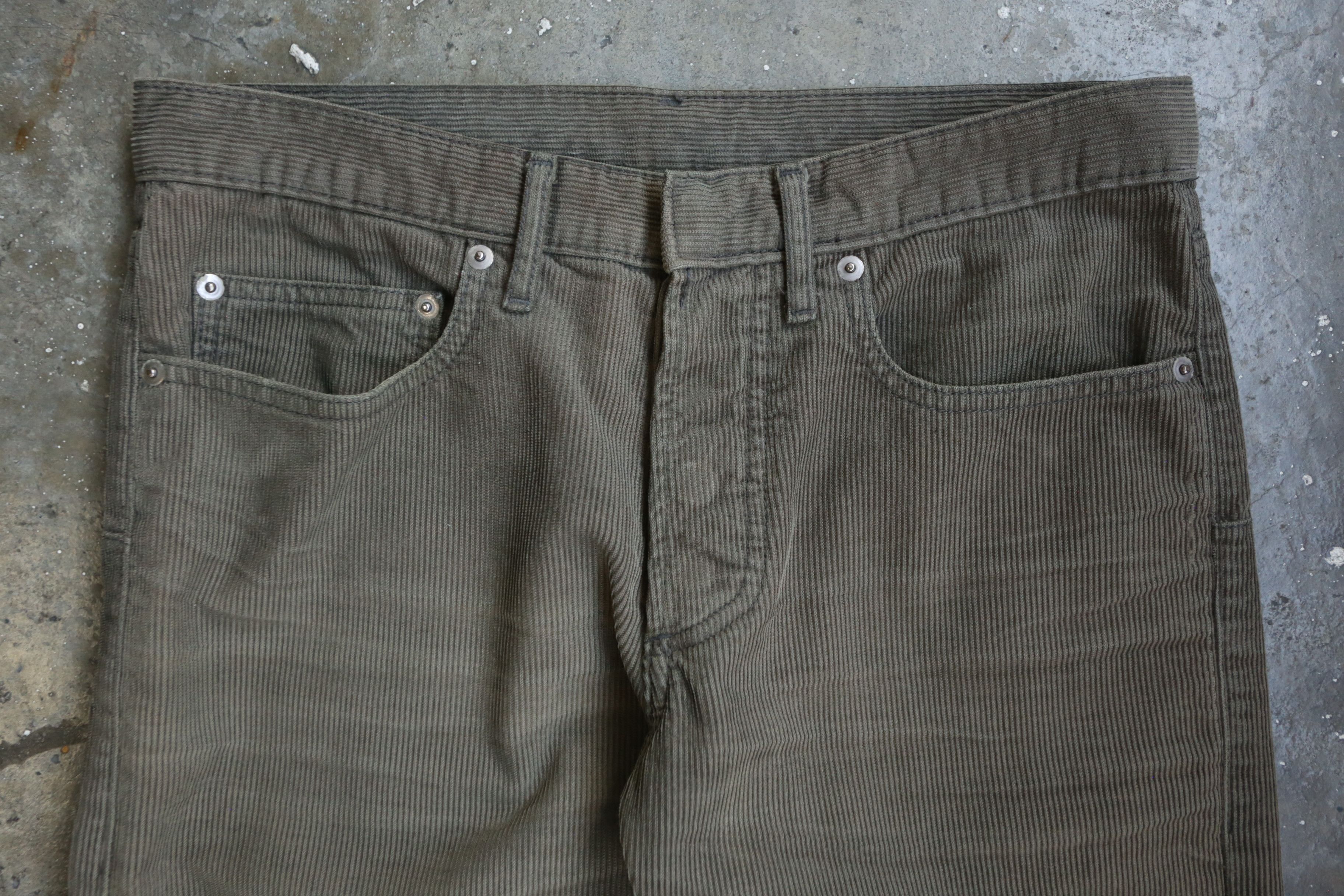 Dior × Hedi Slimane Dior - Hedi Slimane - F/W 04 - Clawmark Corduroy Pants Size US 30 / EU 46 - 5 Thumbnail