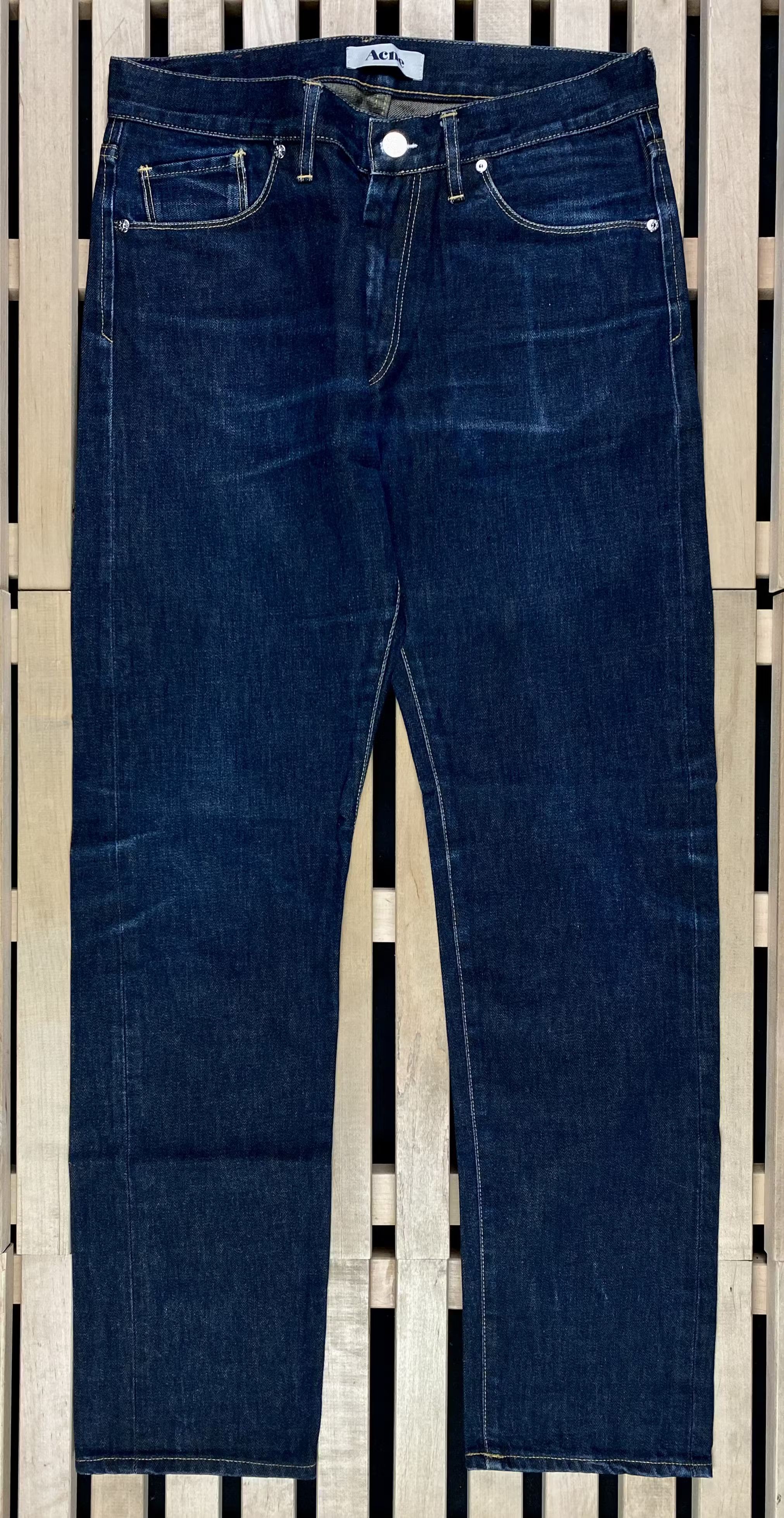 Acne Studios Mens Jeans Denim Acne Size 31/32 Size US 31 - 1 Thumbnail