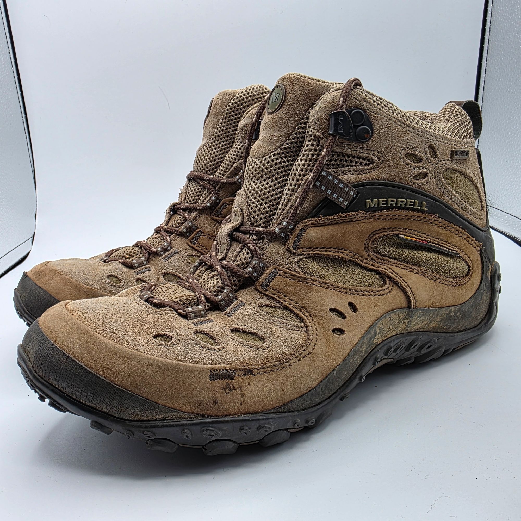 Merrell Merrell Chameleon Arc Mid Canteen Womens Size 10 Brown Hikin Size US 10 / IT 40 - 4 Thumbnail