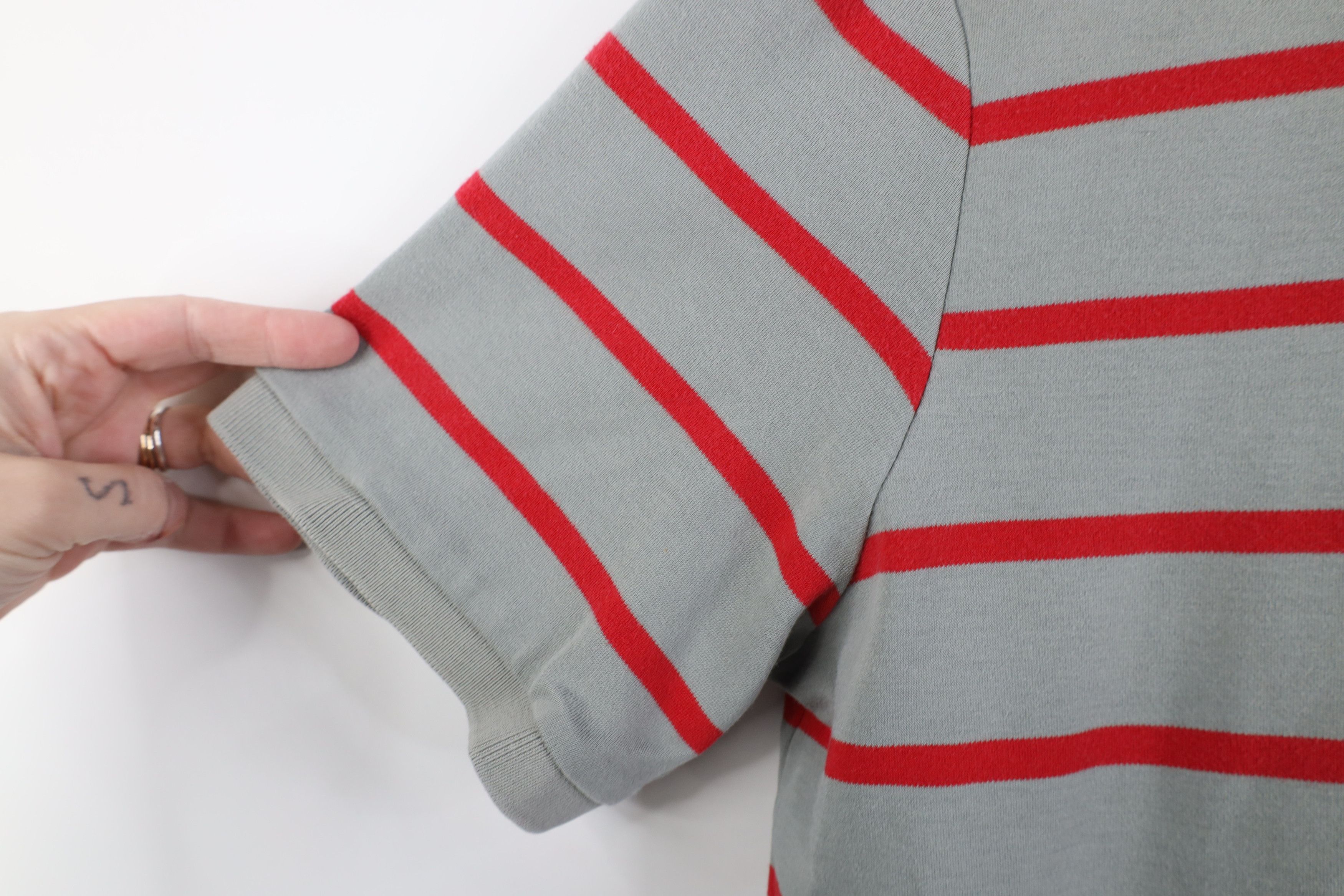Ralph Lauren Vintage Y2K Ralph Lauren Cotton Knit Striped Golf Polo Shirt Size US L / EU 52-54 / 3 - 7 Thumbnail