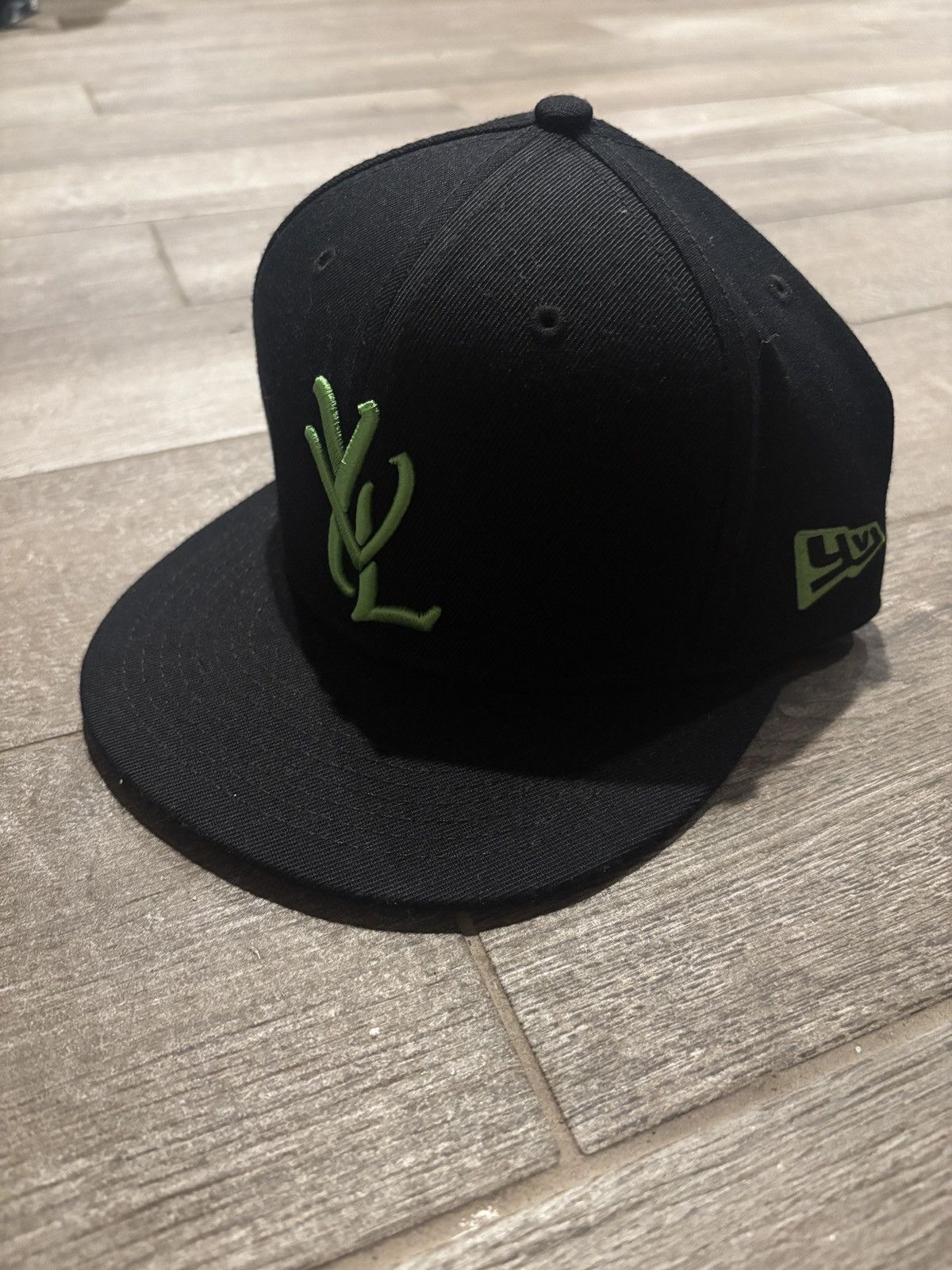 Playboi Carti Opium YVL fitted hat BLACK size 7 1/4 | Grailed