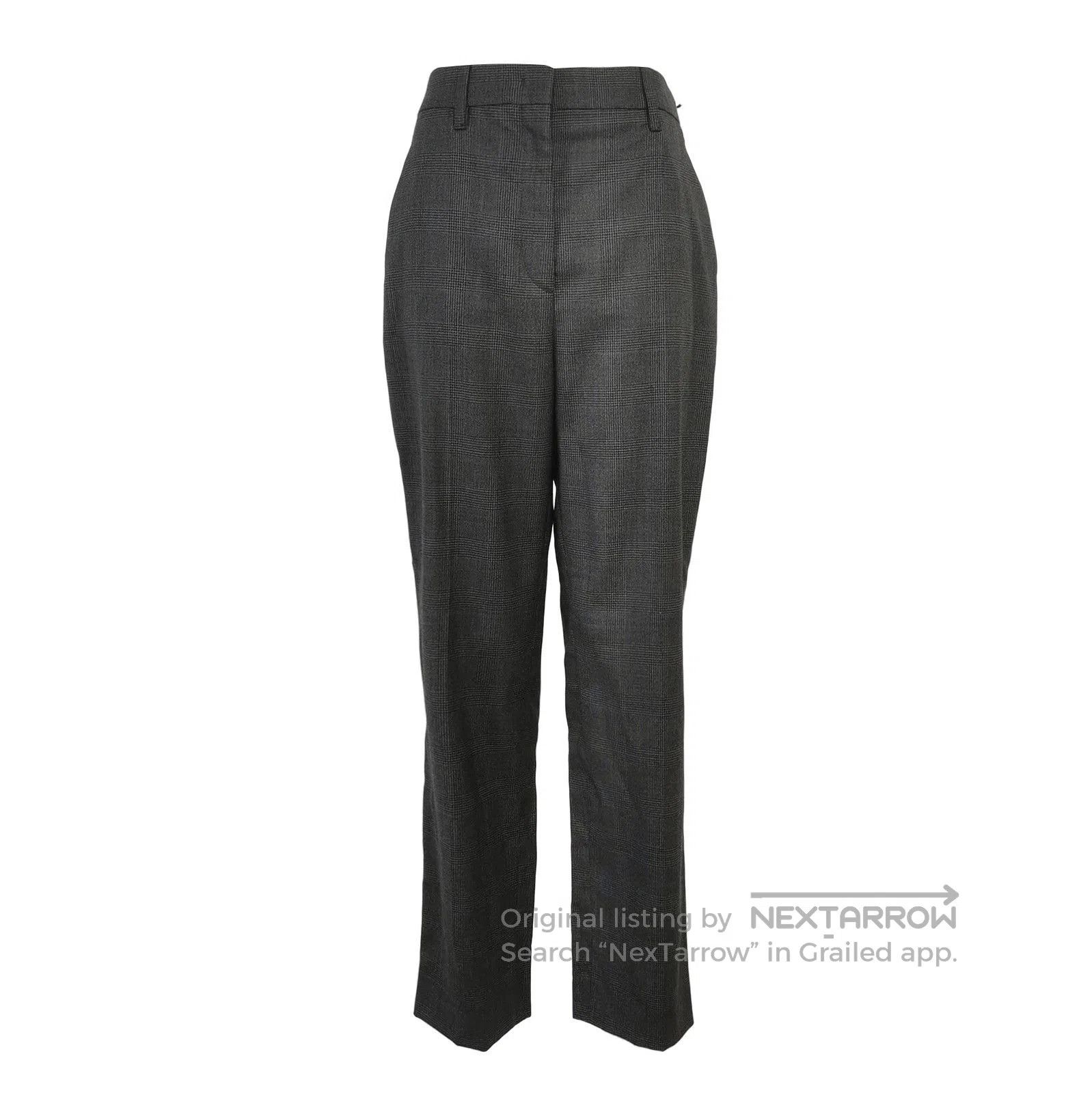 Prada Prada Houndstooth Wool Silk Blend Trousers . Size 39" - 1 Thumbnail