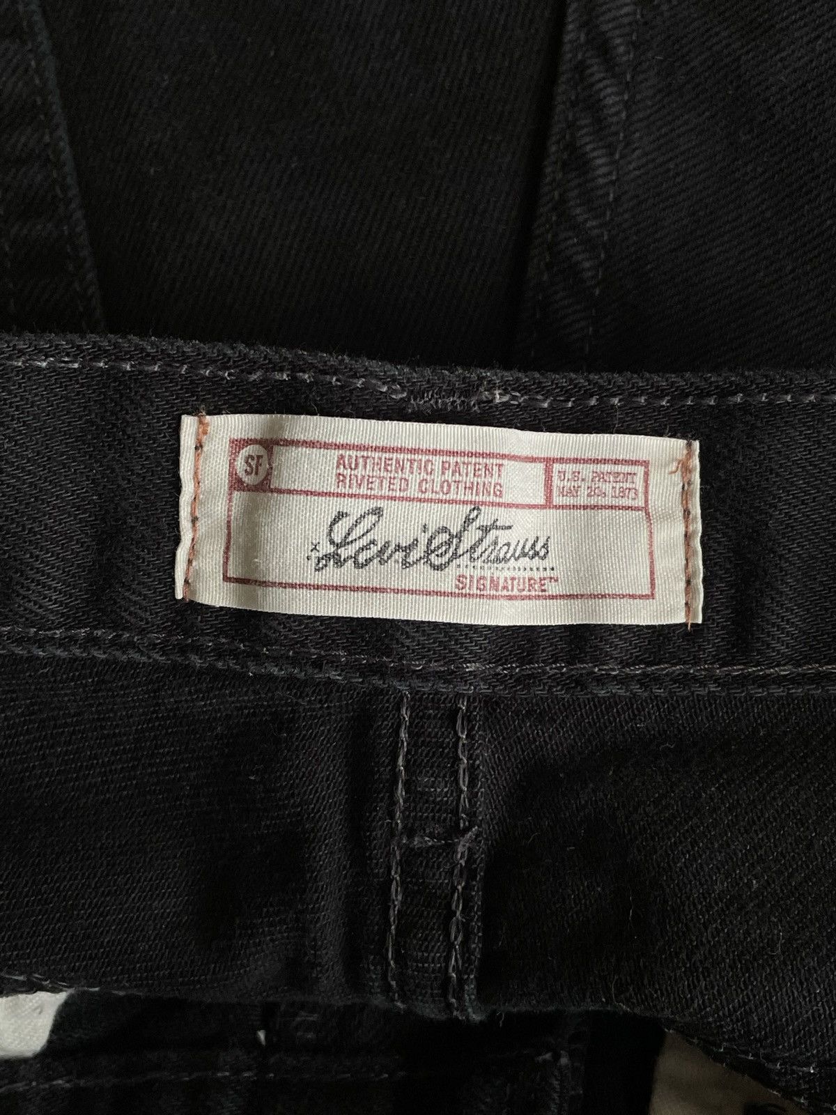 Levi's × Vintage Levi’s Vintage Y2k Black Denim Jeans Trousers Pants Straight Size US 32 / EU 48 - 9 Thumbnail