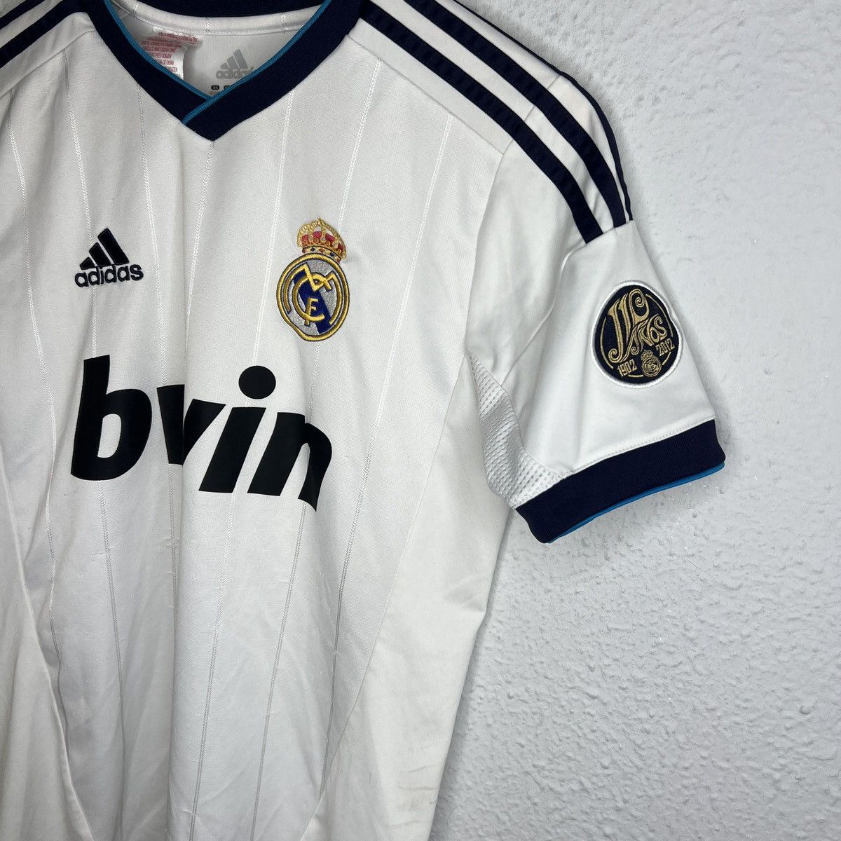 Adidas Adidas Real Madrid Jersey Tshirt Tee Home Kit Ronaldo 7 Size US S / EU 44-46 / 1 - 4 Thumbnail