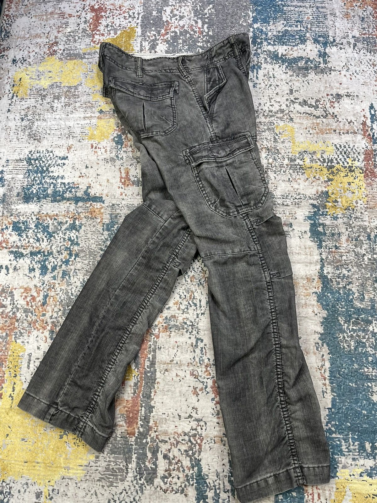 Japanese Brand Back Number Military Corduroy Cargo Tactical Bush Pants Size US 30 / EU 46 - 6 Thumbnail