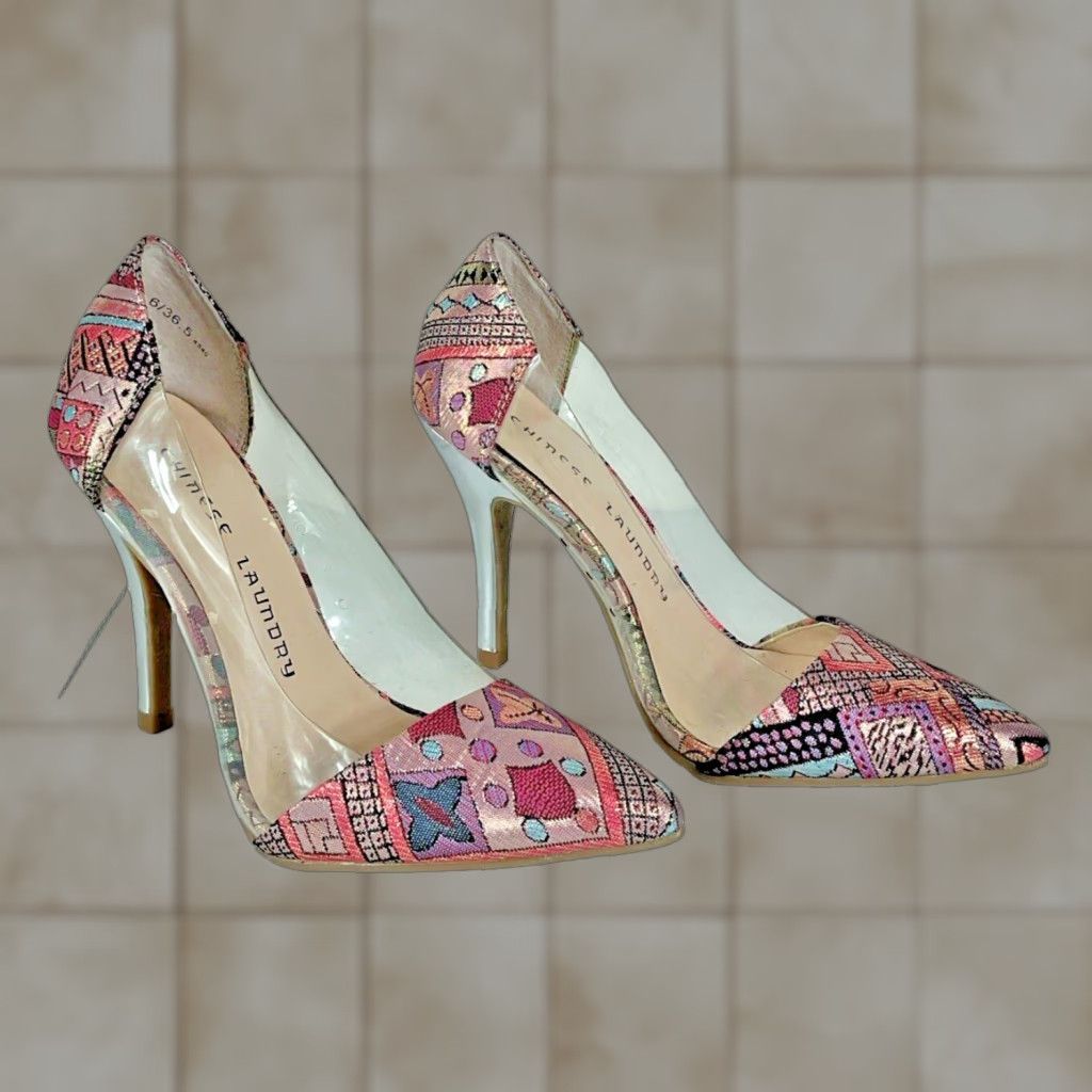 VINTAGE Chinese Laundry Serendipity High Heel Pumps Women Casual