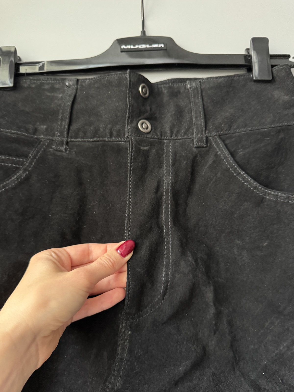 Genuine Leather × Japanese Brand × Vintage Vintage Why Not Originals Genuine Leather Shorts Size 27" / US 4 / IT 40 - 3 Thumbnail