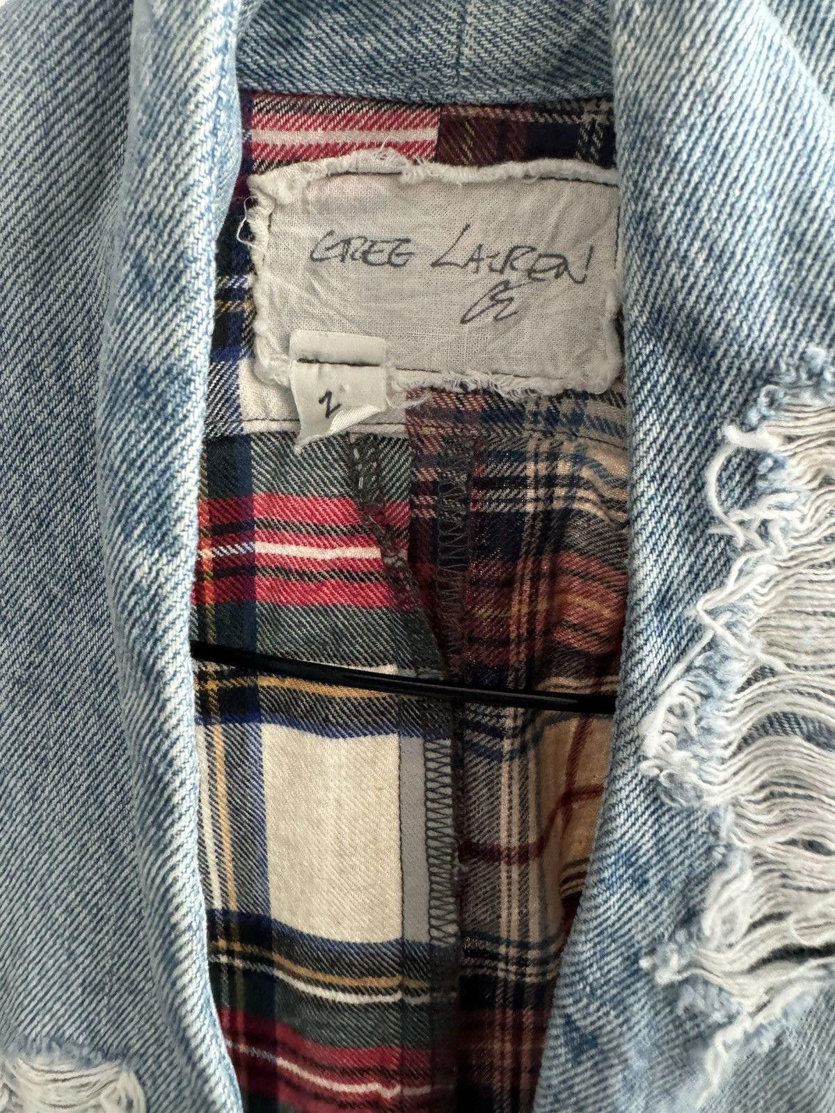 Greg Lauren Greg Lauren Flannel Patchwork Kimono Shirt Jacket Size US M / EU 48-50 / 2 - 3 Thumbnail