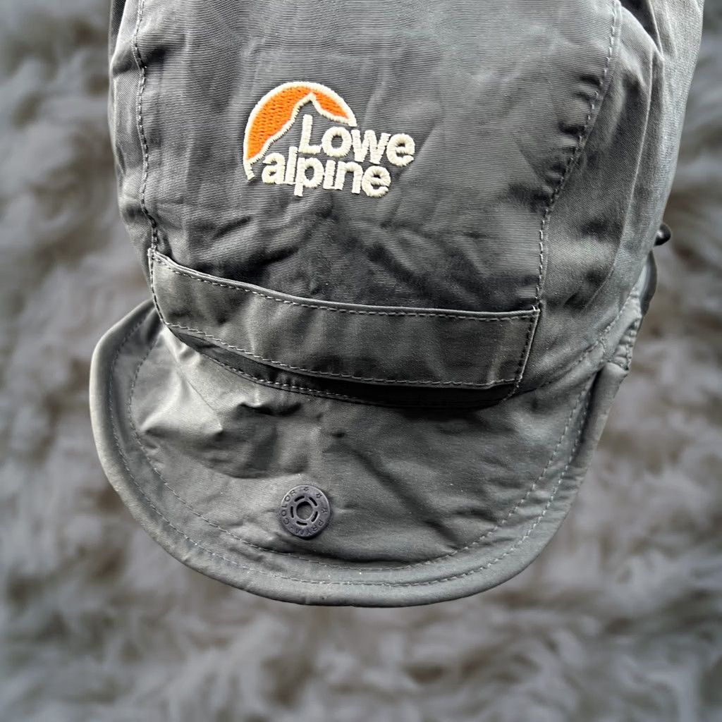 Vintage Lowe Alpine Mountain Cap Triple Point Hat XS Trekking Gray Outdoor Hiking Beanie Unisex Adults Winter Waterproof Thermal Ear Flap Size ONE SIZE - 1 Thumbnail